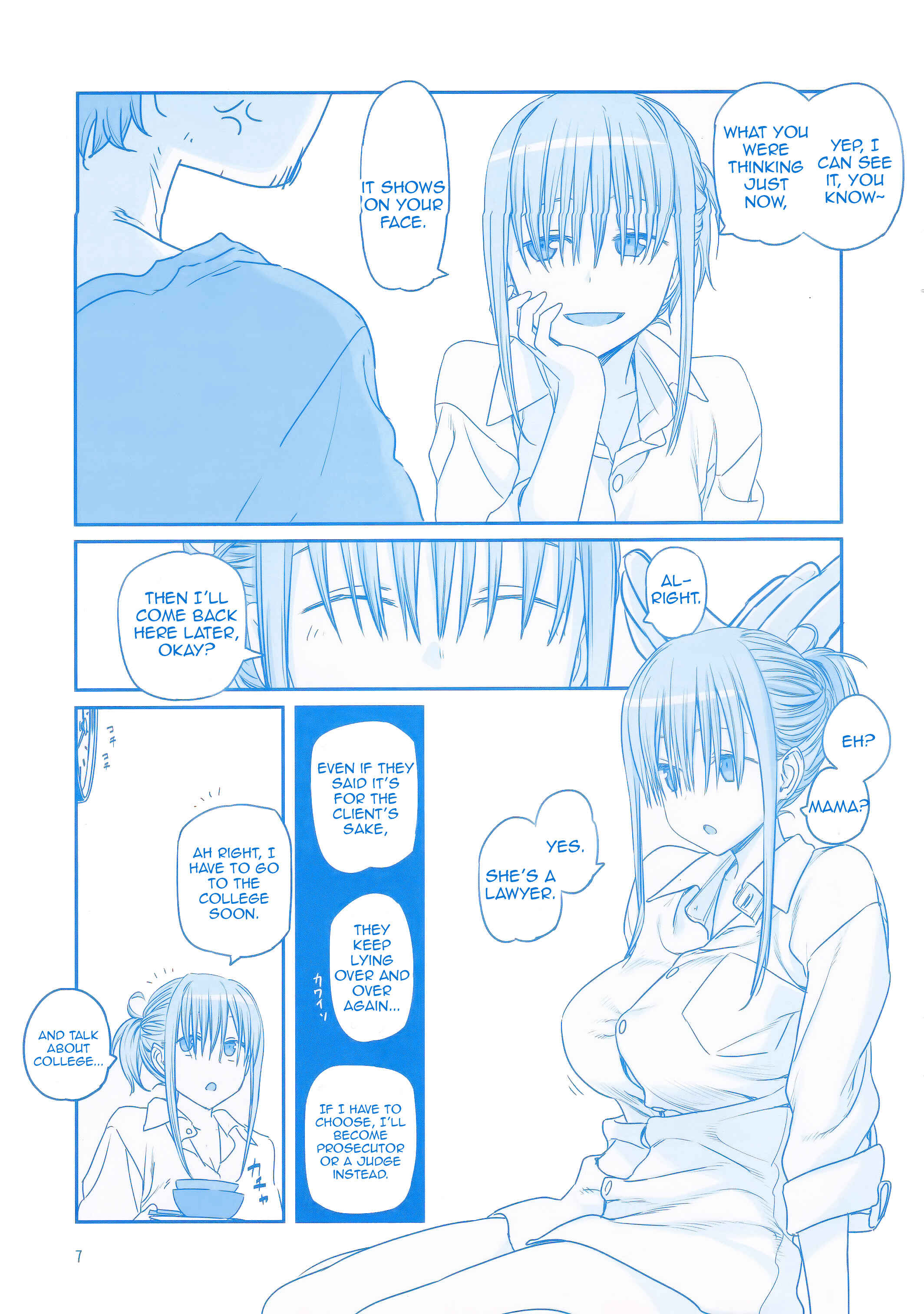 Page 7 Chapter 14 Getsuyoubi no Tawawa  (Twitter Webcomic)