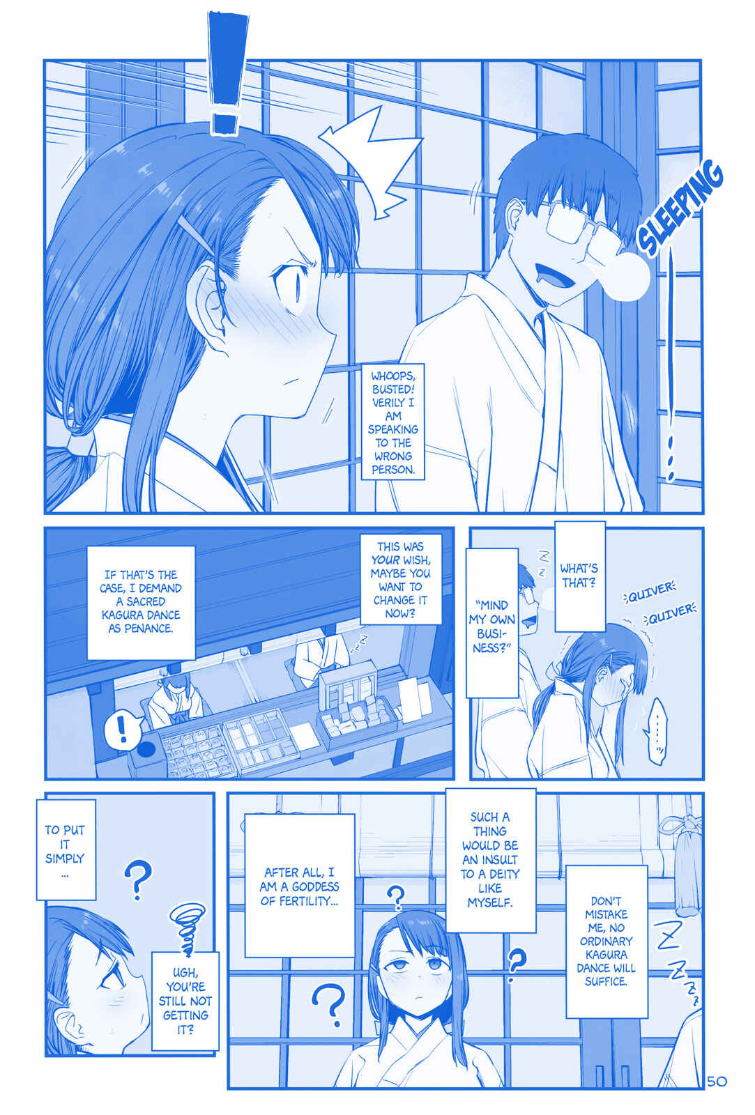 Page 22 Chapter 22 Getsuyoubi no Tawawa  (Twitter Webcomic)