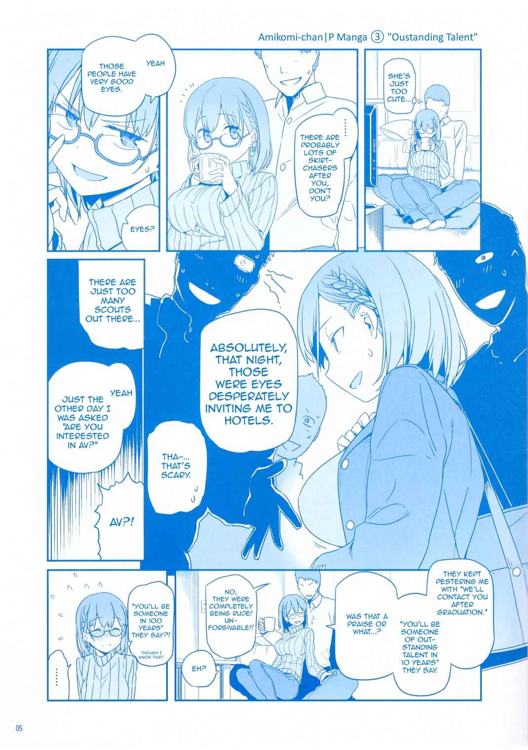 Page 5 Chapter 3 Getsuyoubi no Tawawa  (Twitter Webcomic)
