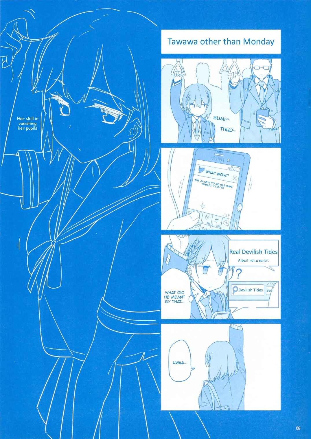 Page 7 Chapter 3 Getsuyoubi no Tawawa  (Twitter Webcomic)