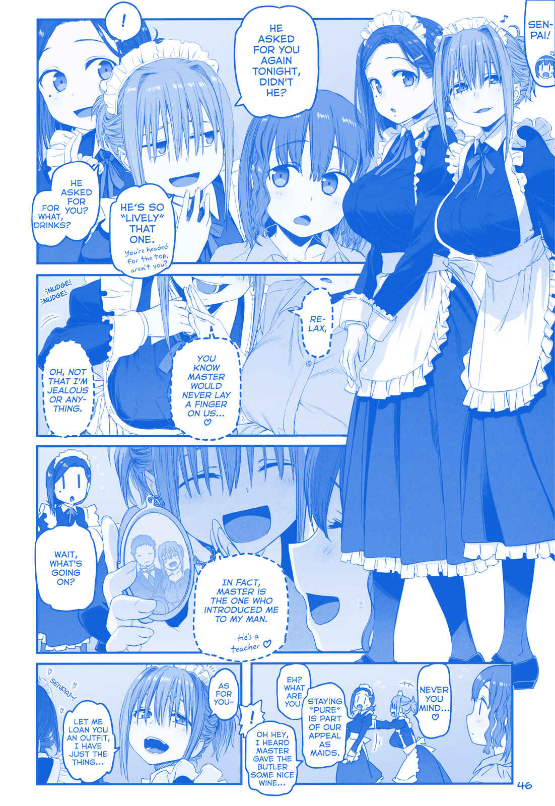Page 10 Chapter 25 Getsuyoubi no Tawawa  (Twitter Webcomic)