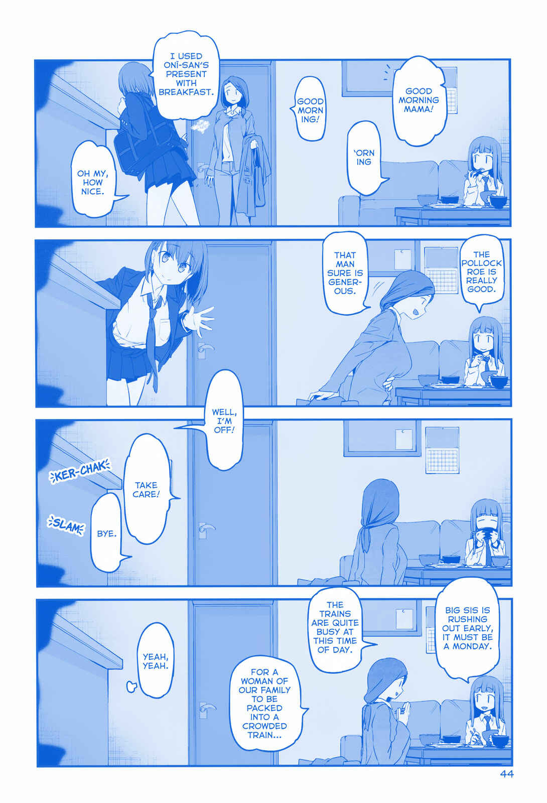 Page 8 Chapter 19 Getsuyoubi no Tawawa  (Twitter Webcomic)