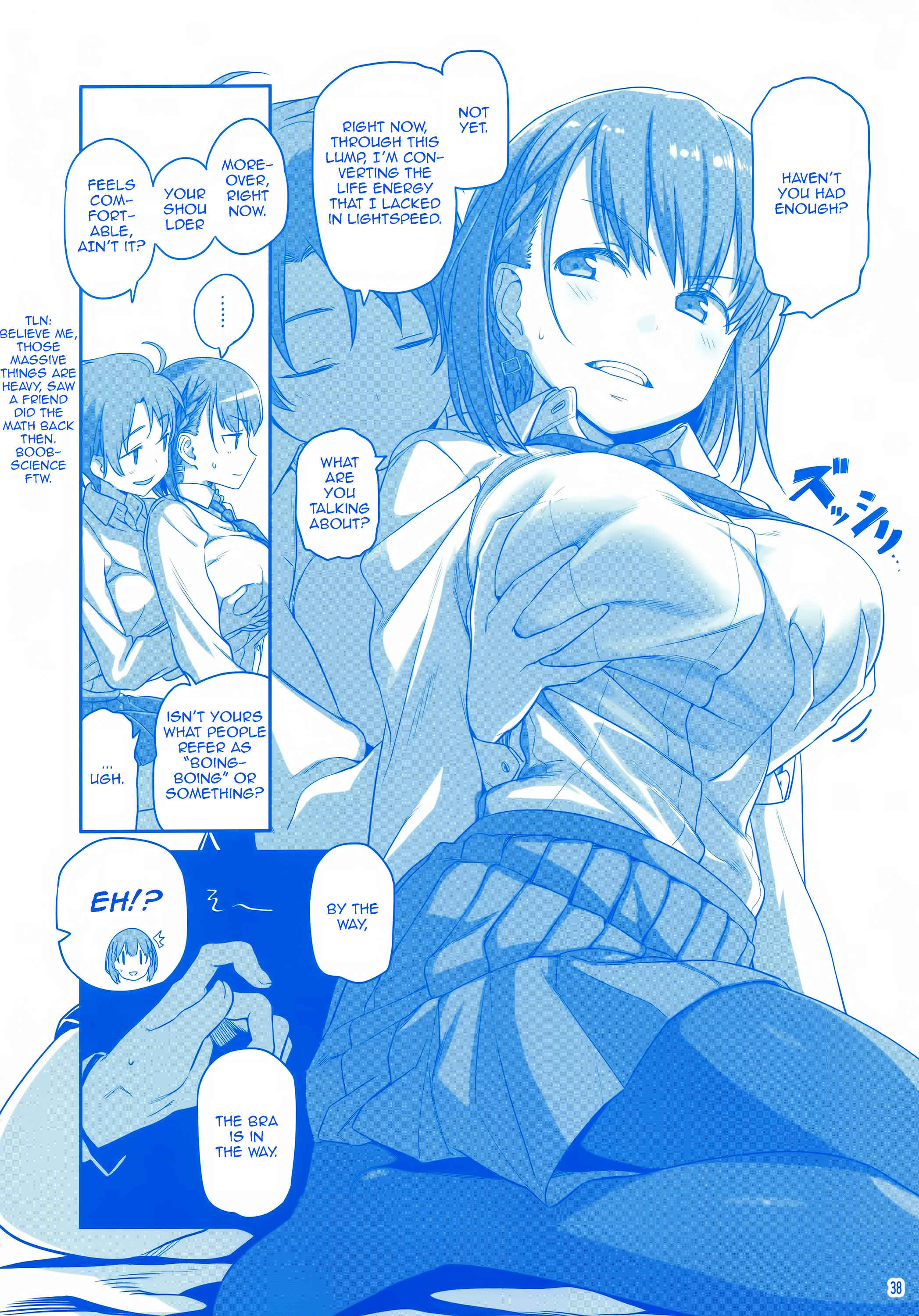 Page 37 Chapter 7 Getsuyoubi no Tawawa  (Twitter Webcomic)