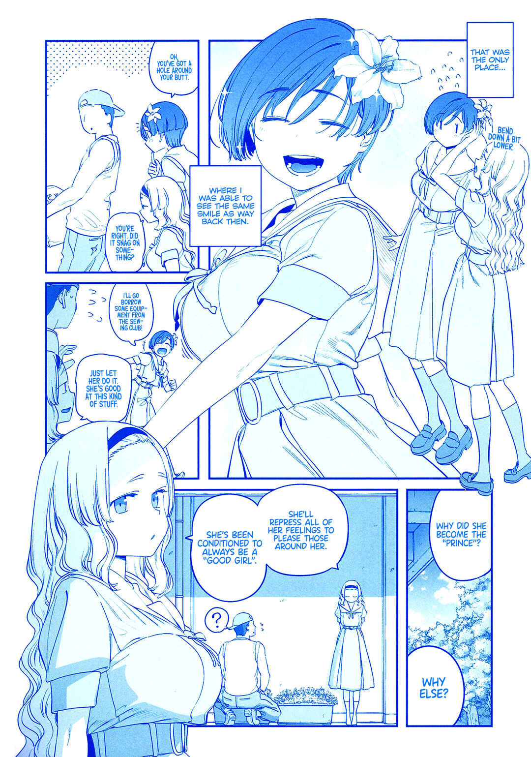 Page 7 Chapter 45 Getsuyoubi no Tawawa  (Twitter Webcomic)