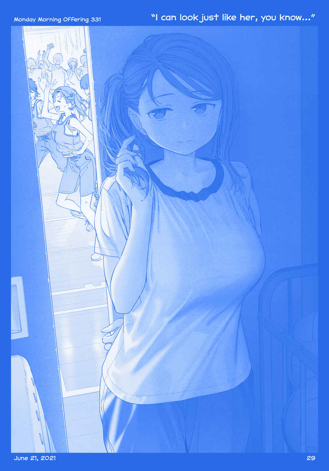 Page 30 Chapter 38 Getsuyoubi no Tawawa  (Twitter Webcomic)