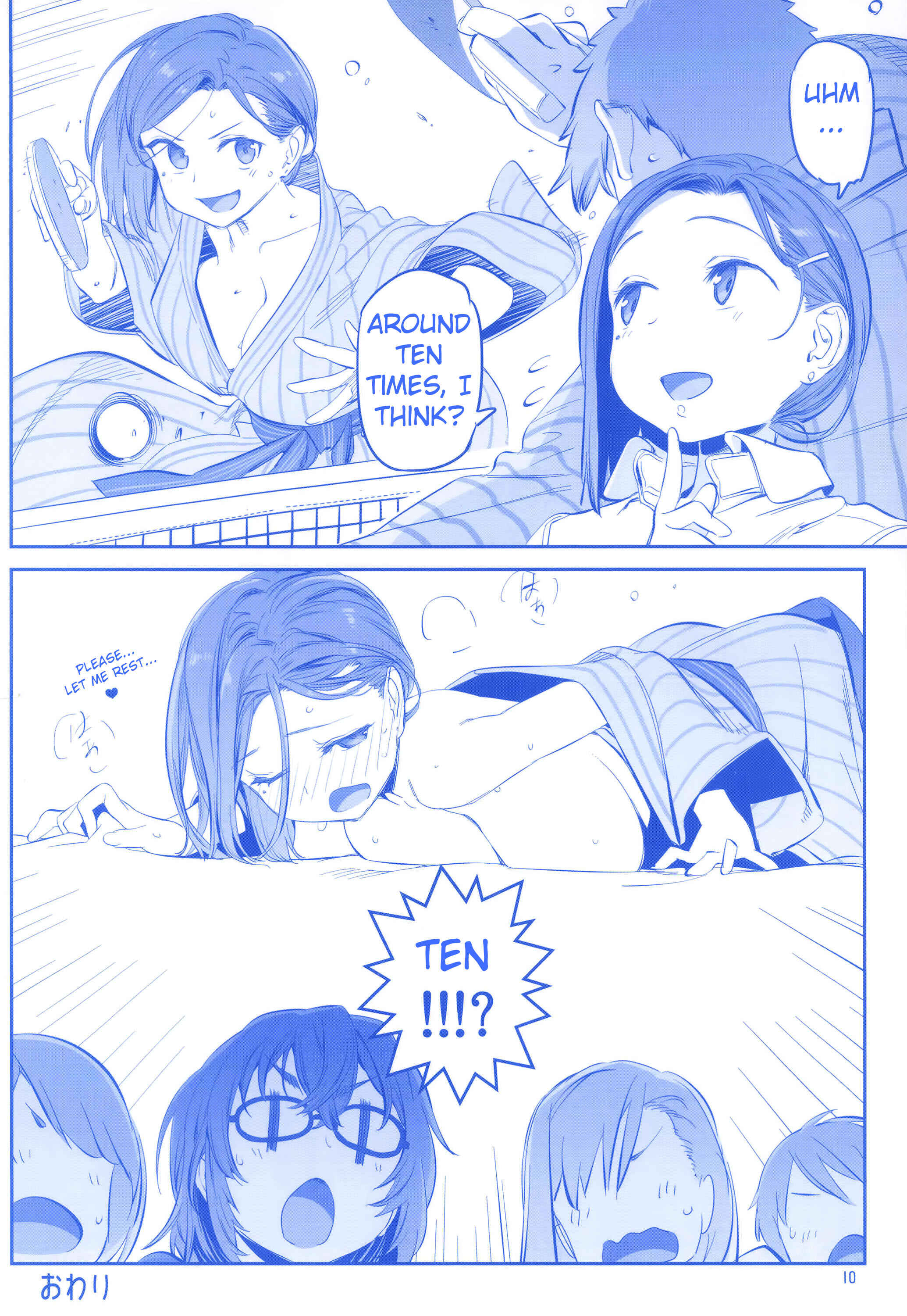 Page 10 Chapter 31 Getsuyoubi no Tawawa  (Twitter Webcomic)
