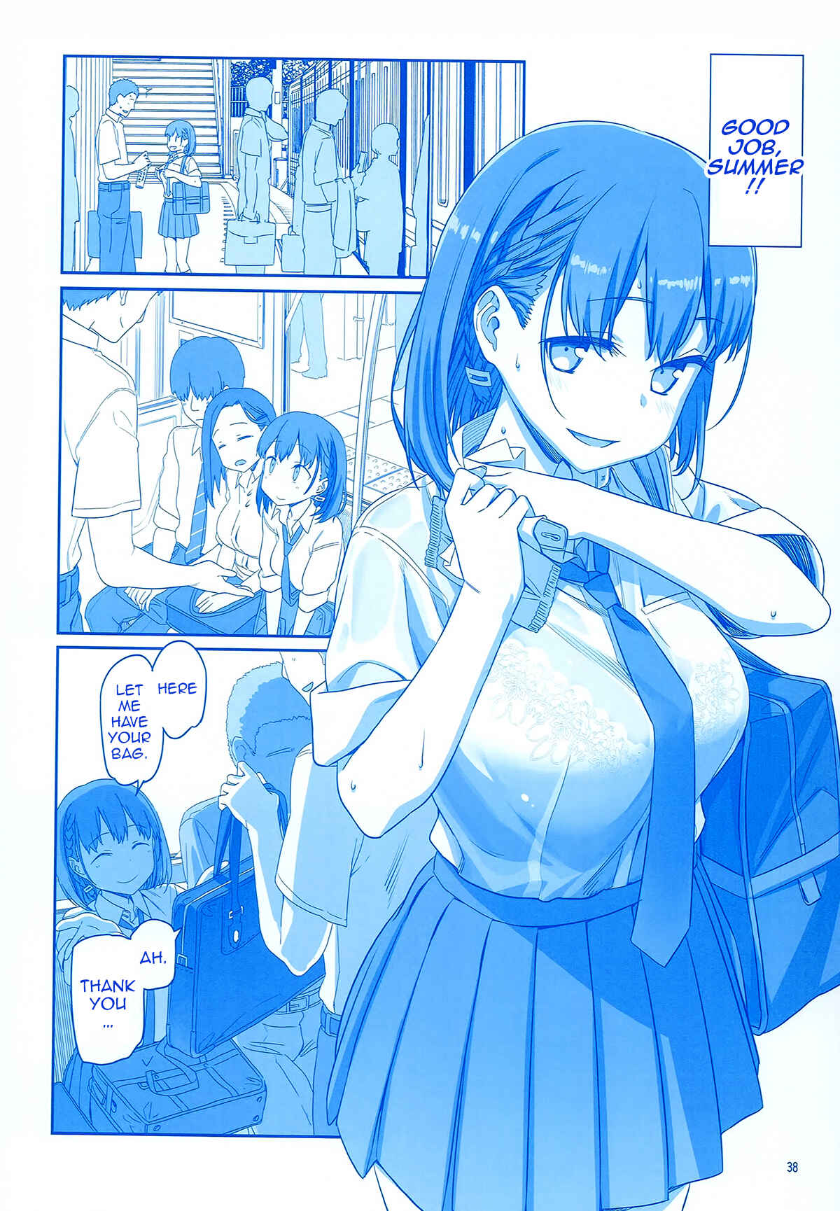 Page 38 Chapter 4 Getsuyoubi no Tawawa  (Twitter Webcomic)