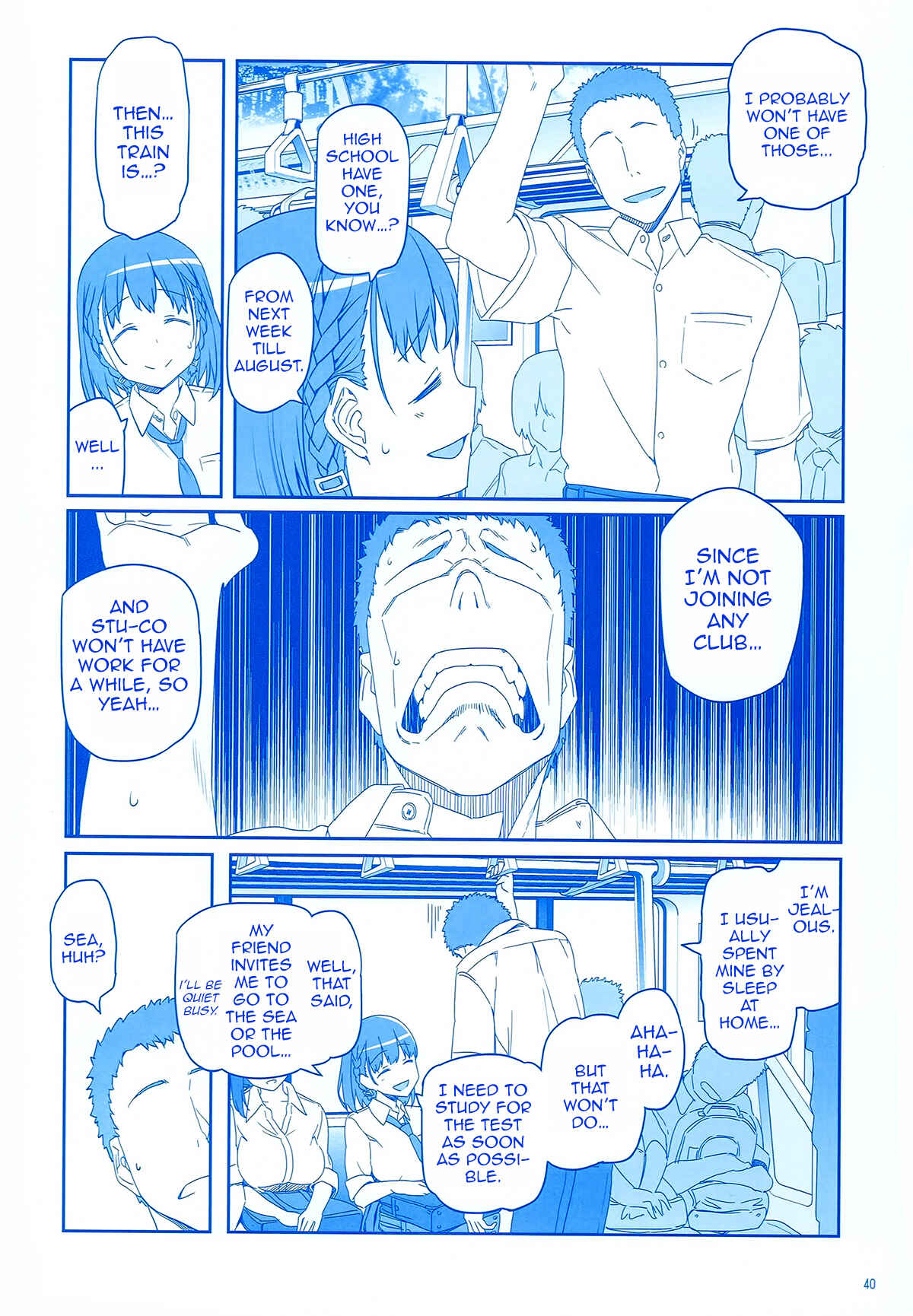 Page 40 Chapter 4 Getsuyoubi no Tawawa  (Twitter Webcomic)