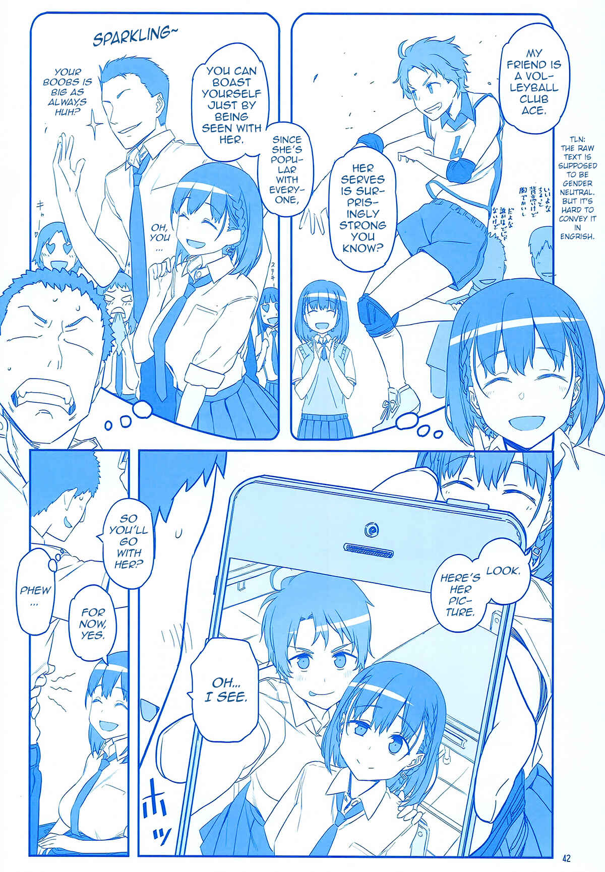 Page 42 Chapter 4 Getsuyoubi no Tawawa  (Twitter Webcomic)