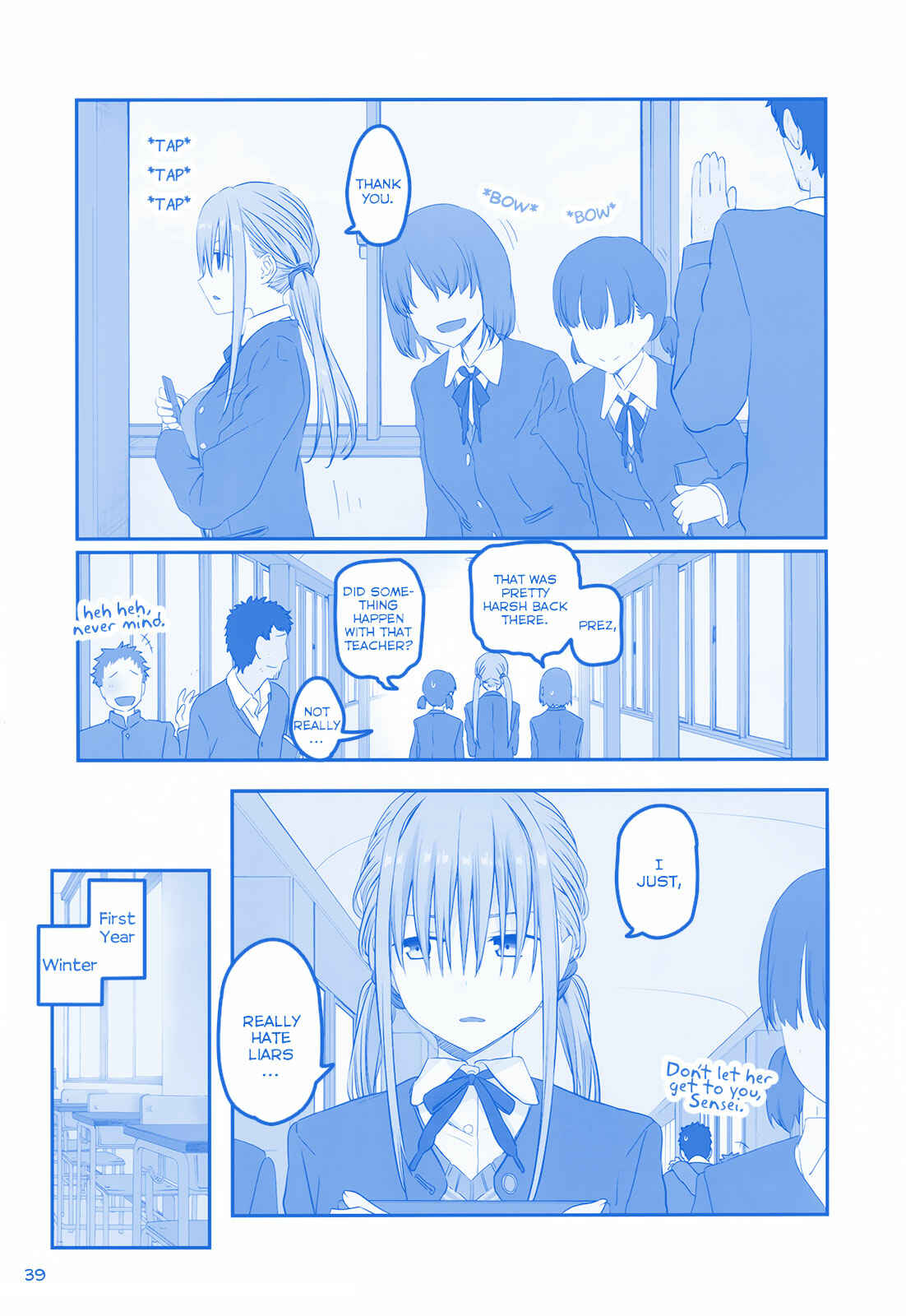 Page 3 Chapter 12 Getsuyoubi no Tawawa  (Twitter Webcomic)