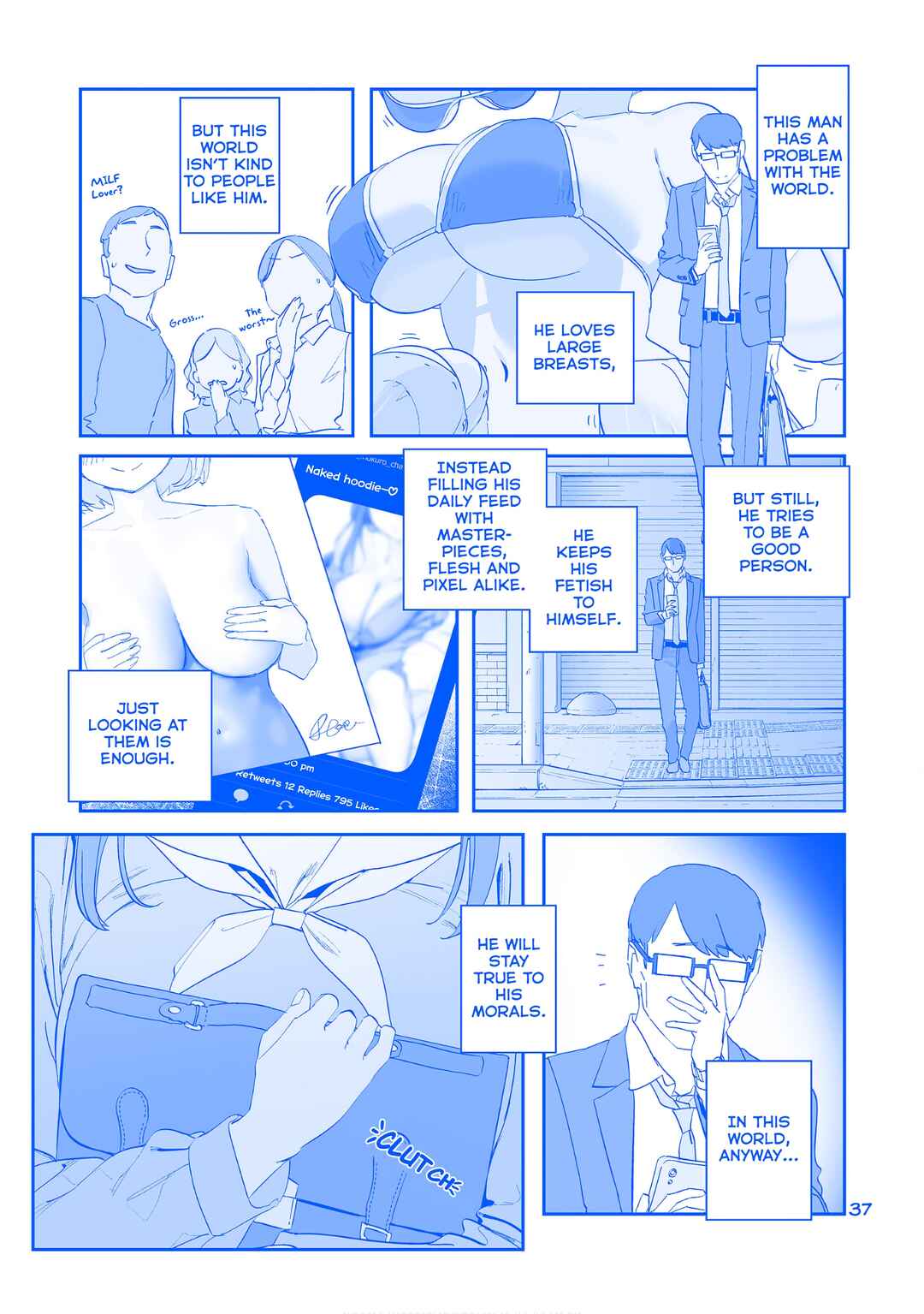 Page 1 Chapter 47 Getsuyoubi no Tawawa  (Twitter Webcomic)