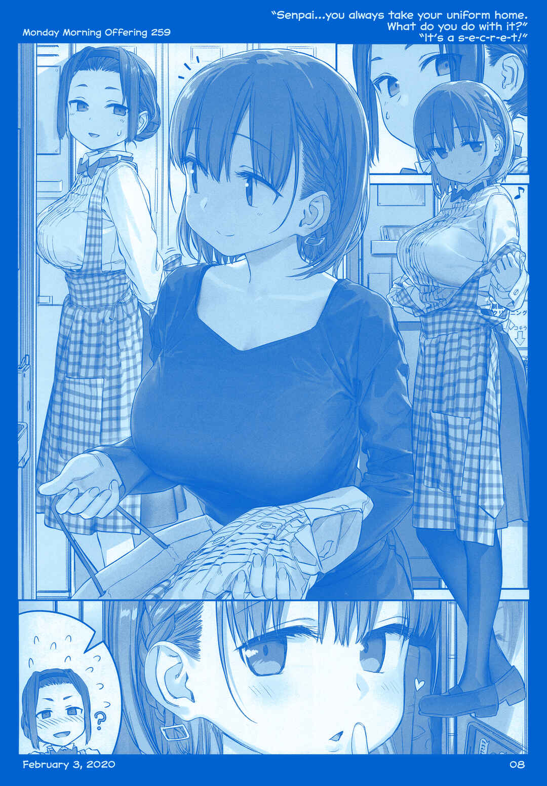 Page 9 Chapter 36 Getsuyoubi no Tawawa  (Twitter Webcomic)