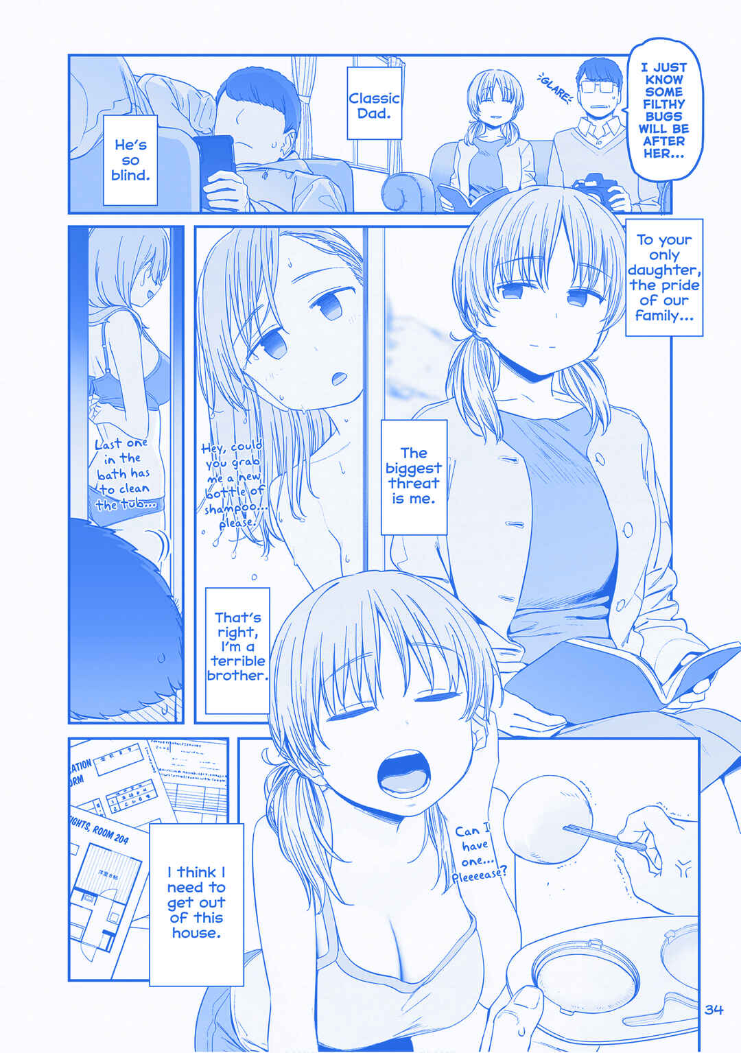 Page 8 Chapter 41 Getsuyoubi no Tawawa  (Twitter Webcomic)