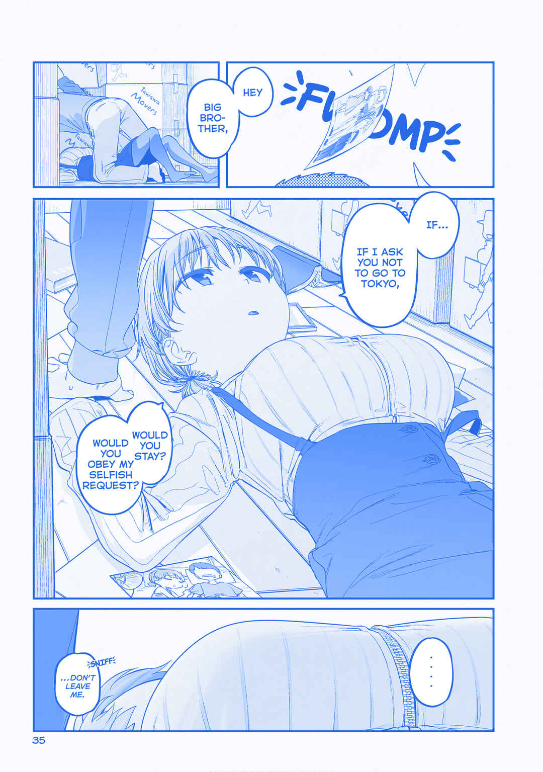Page 9 Chapter 41 Getsuyoubi no Tawawa  (Twitter Webcomic)