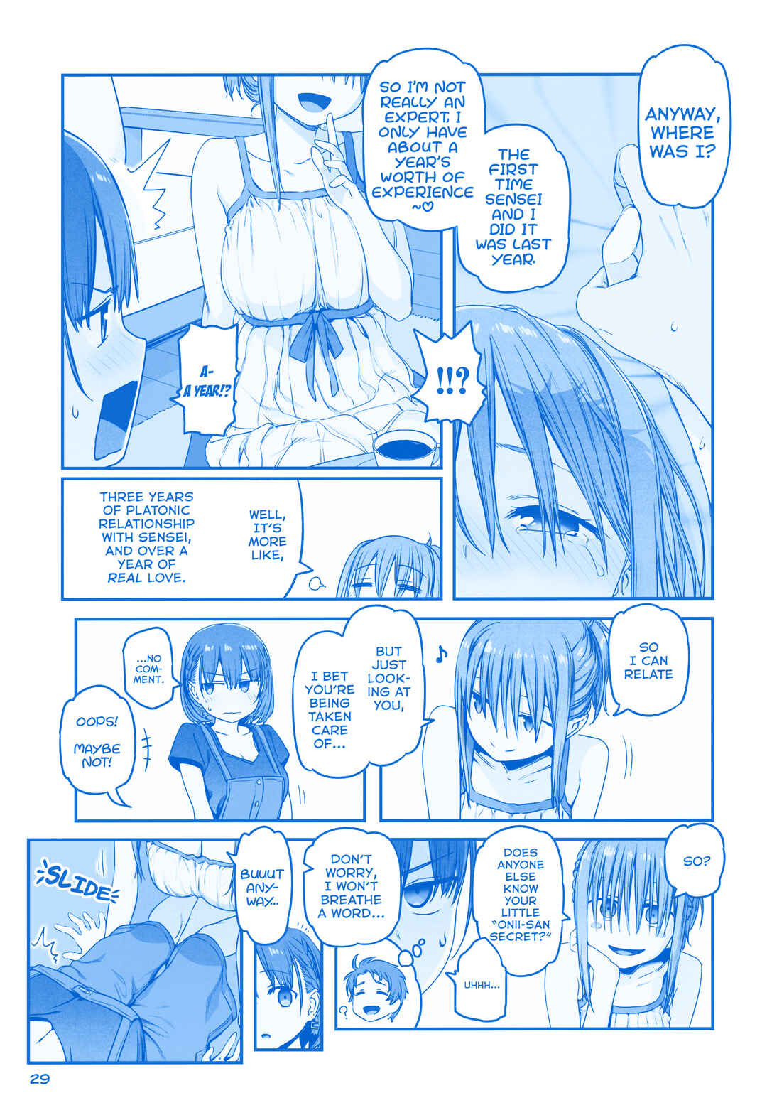 Page 8 Chapter 33 Getsuyoubi no Tawawa  (Twitter Webcomic)