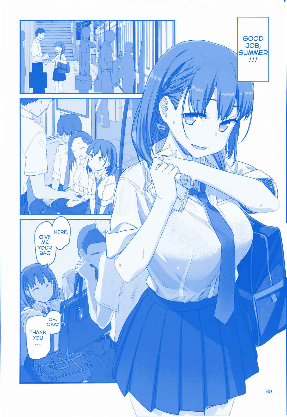 Page 2 Chapter 5 Getsuyoubi no Tawawa  (Twitter Webcomic)