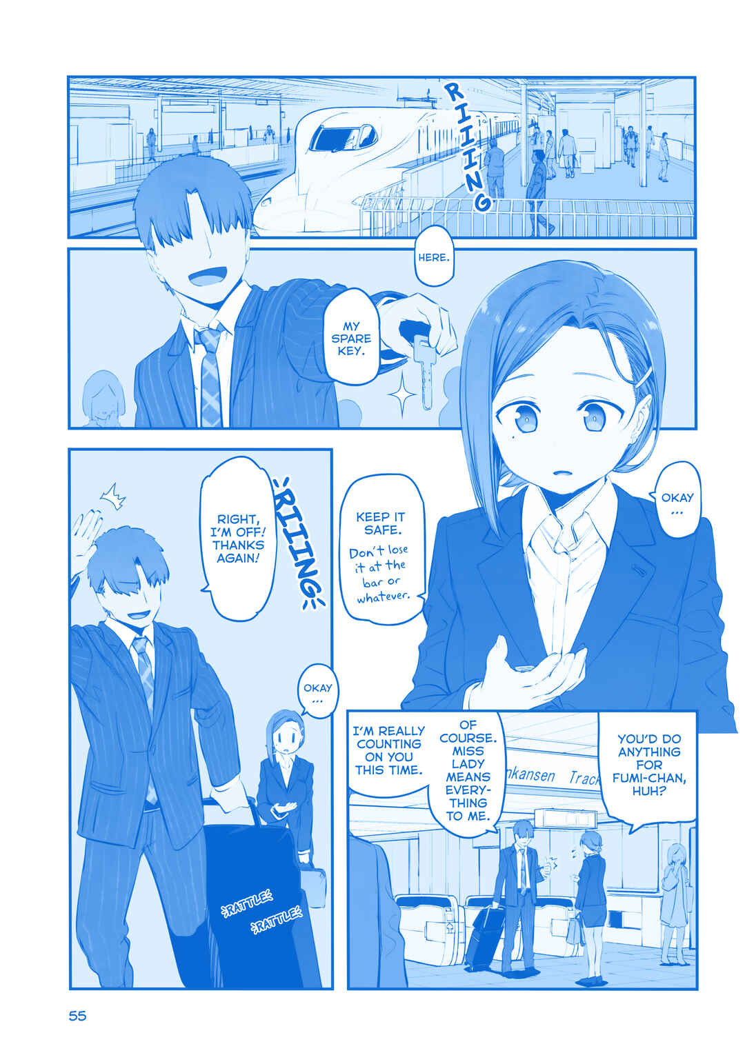 Page 3 Chapter 30 Getsuyoubi no Tawawa  (Twitter Webcomic)