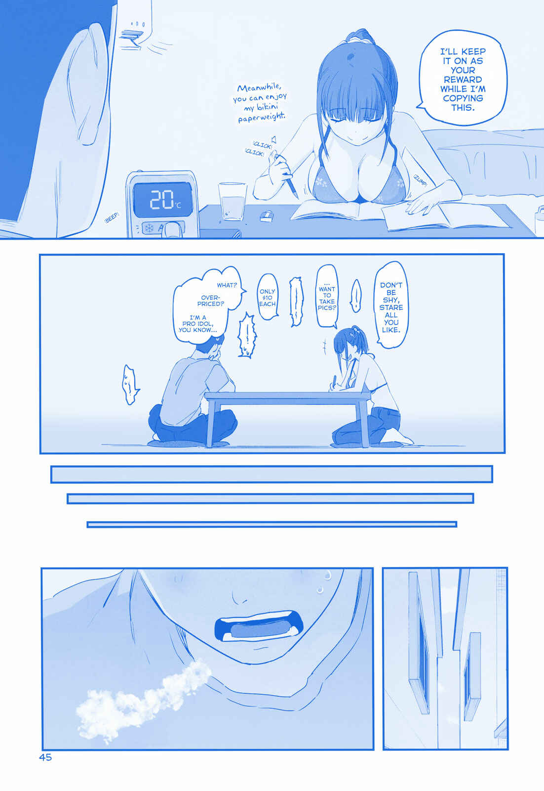 Page 21 Chapter 16 Getsuyoubi no Tawawa  (Twitter Webcomic)