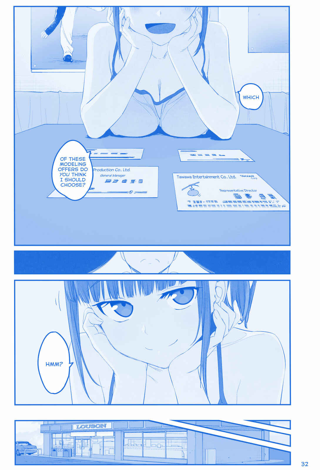 Page 8 Chapter 16 Getsuyoubi no Tawawa  (Twitter Webcomic)