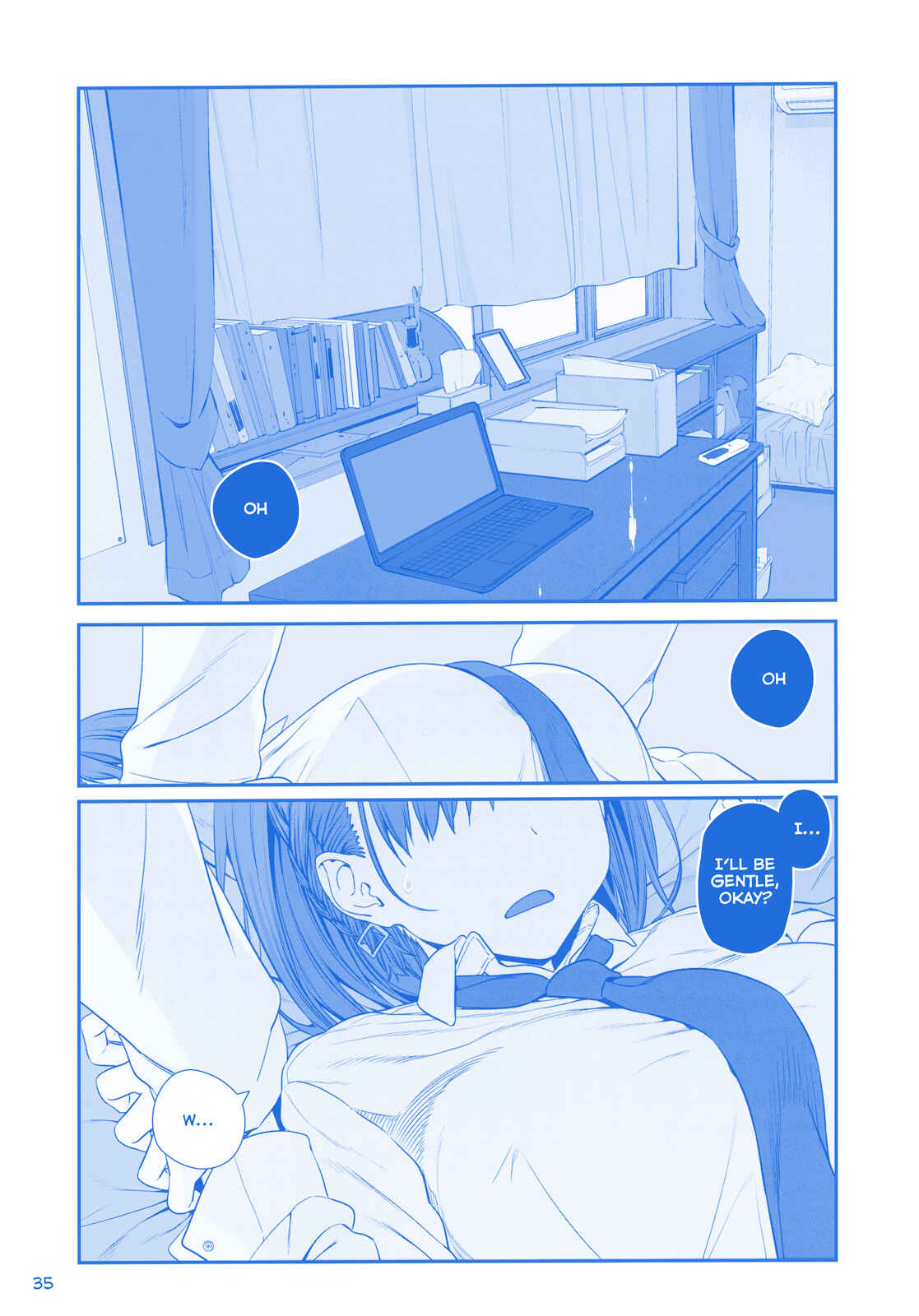 Page 1 Chapter 9 Getsuyoubi no Tawawa  (Twitter Webcomic)