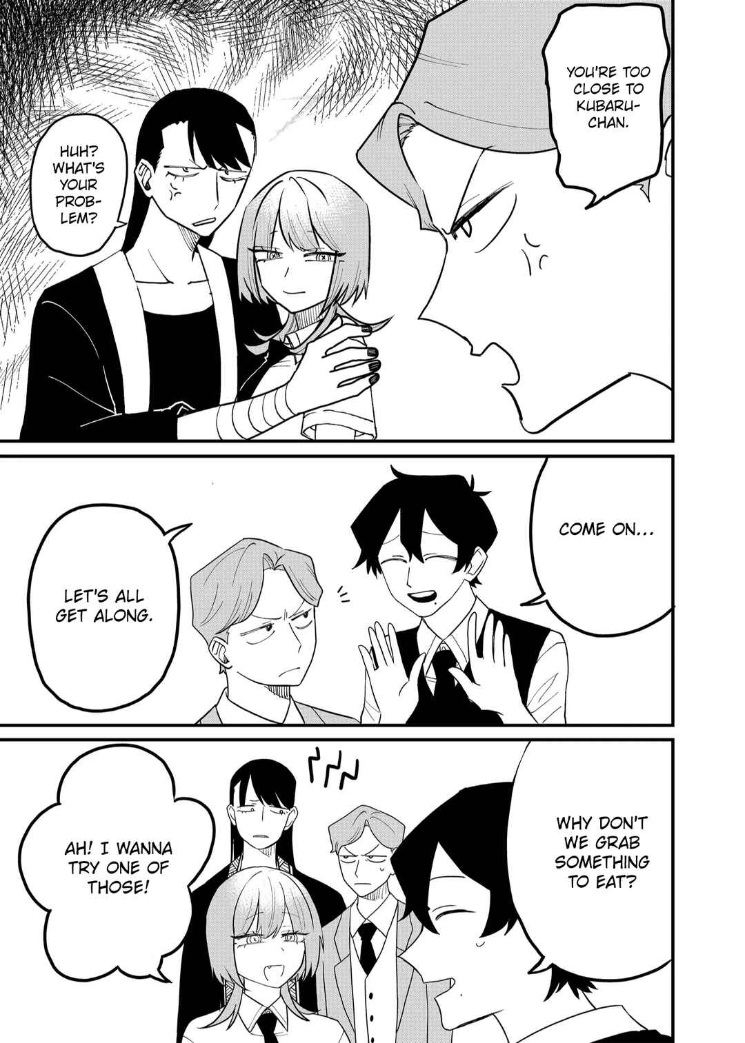 Page 1 Chapter 54 Shihai Shoujo Kubaru-chan