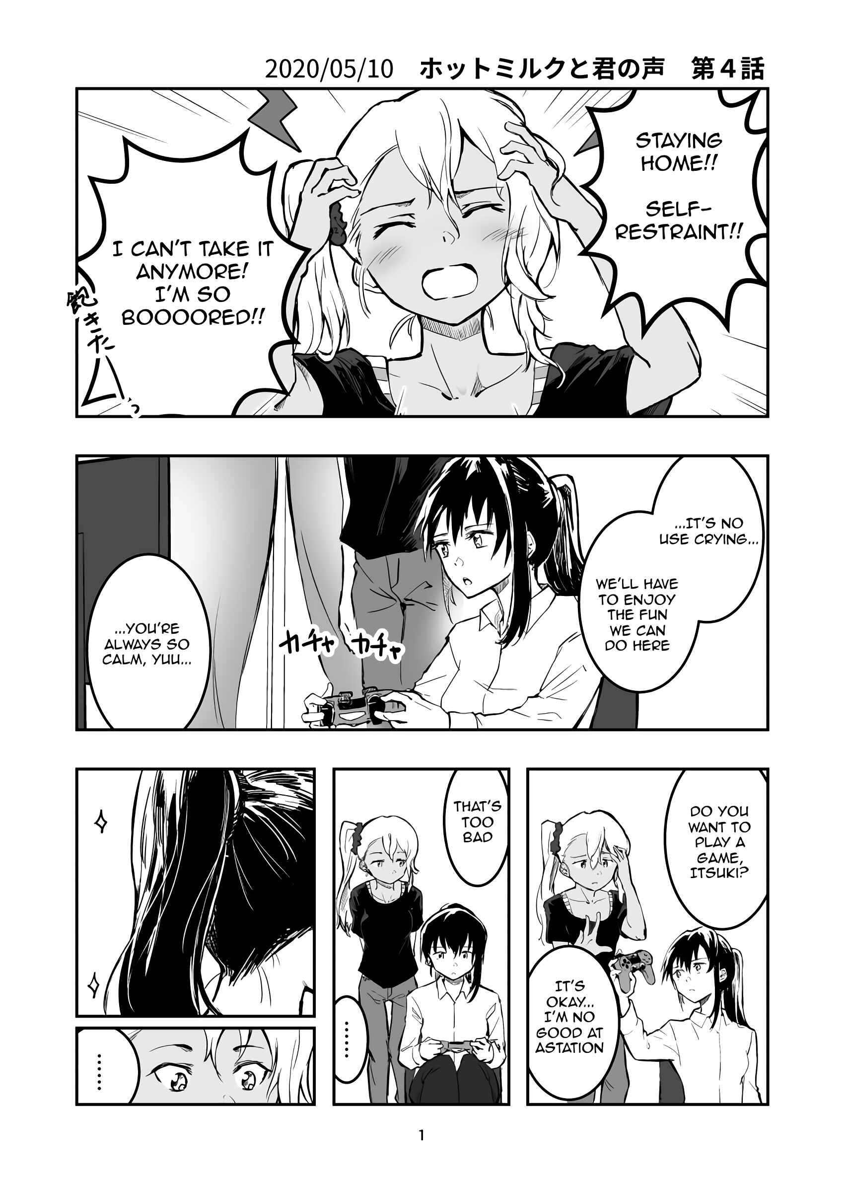 Page 1 Chapter 4 Hot Milk and Your Voice