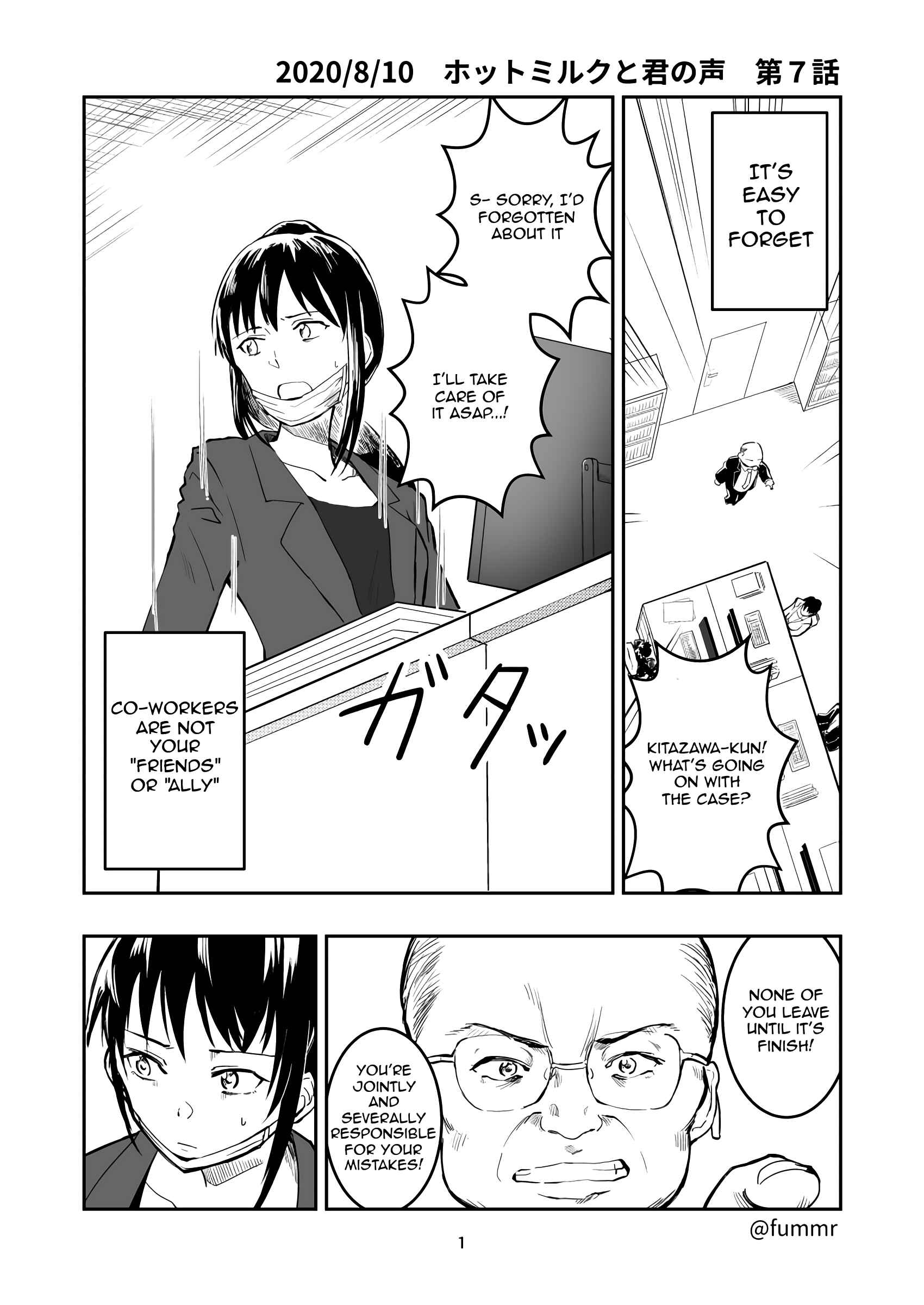 Page 1 Chapter 7 Hot Milk and Your Voice
