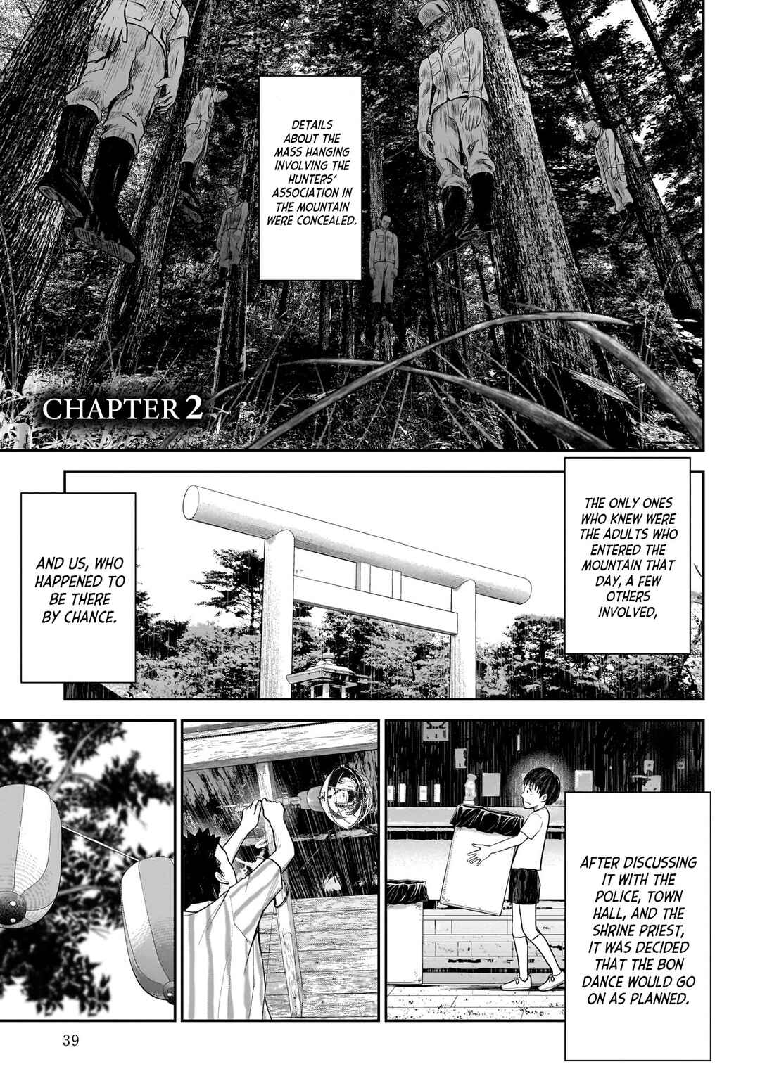 Page 1 Chapter 2 Hanging Town: Shinomiya Shrine Series