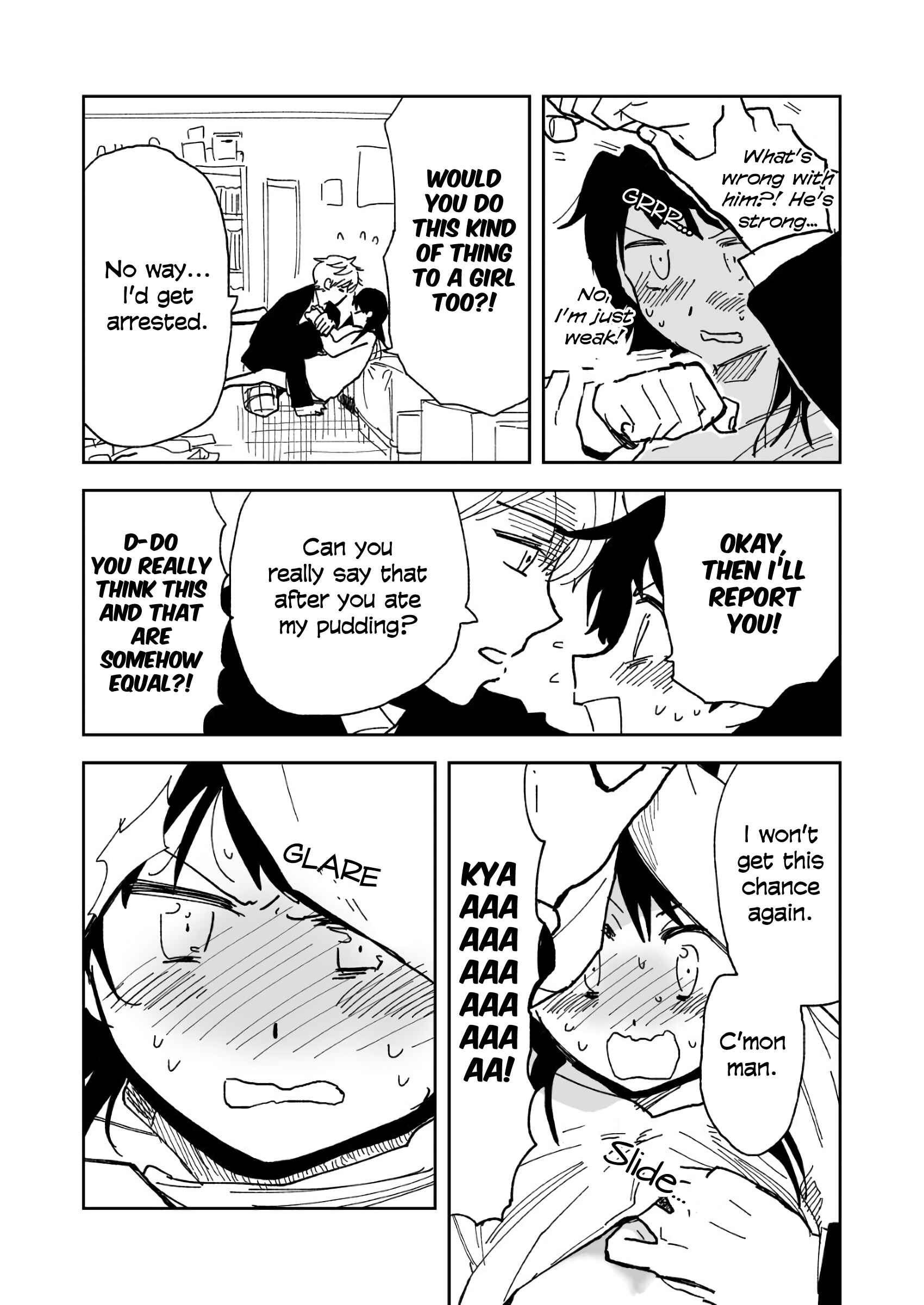 Page 14 Chapter Unknown_aa3b Asaokitara Onnanoko ni Natte ita.