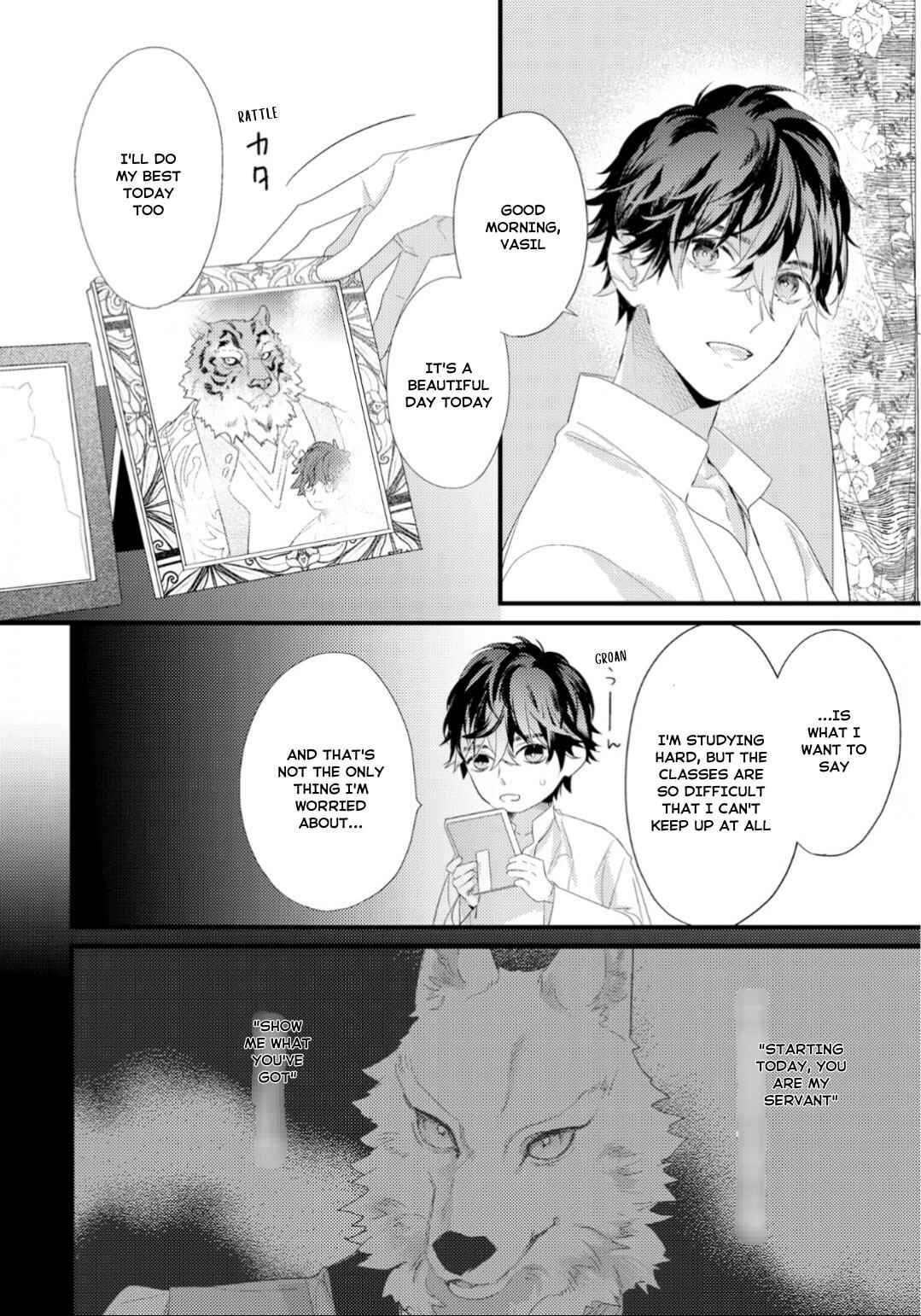 Page 4 Chapter 3 Cuddle: Juujin Omegaverse
