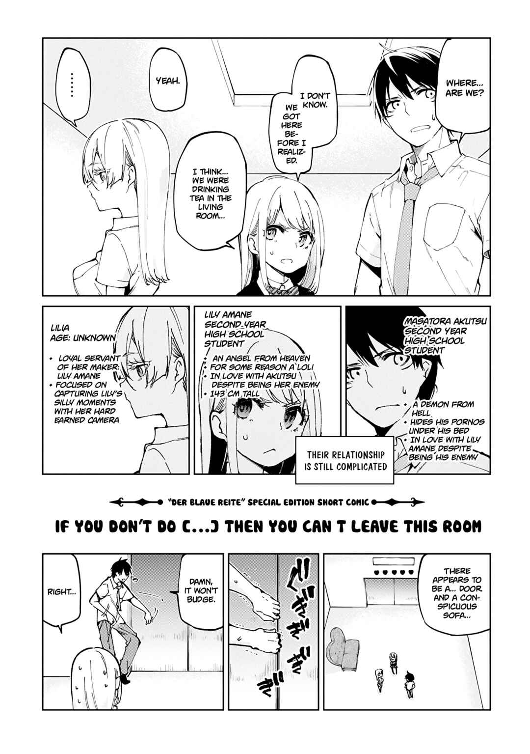 Page 1 Chapter 59.5 Oroka na Tenshi wa Akuma to Odoru