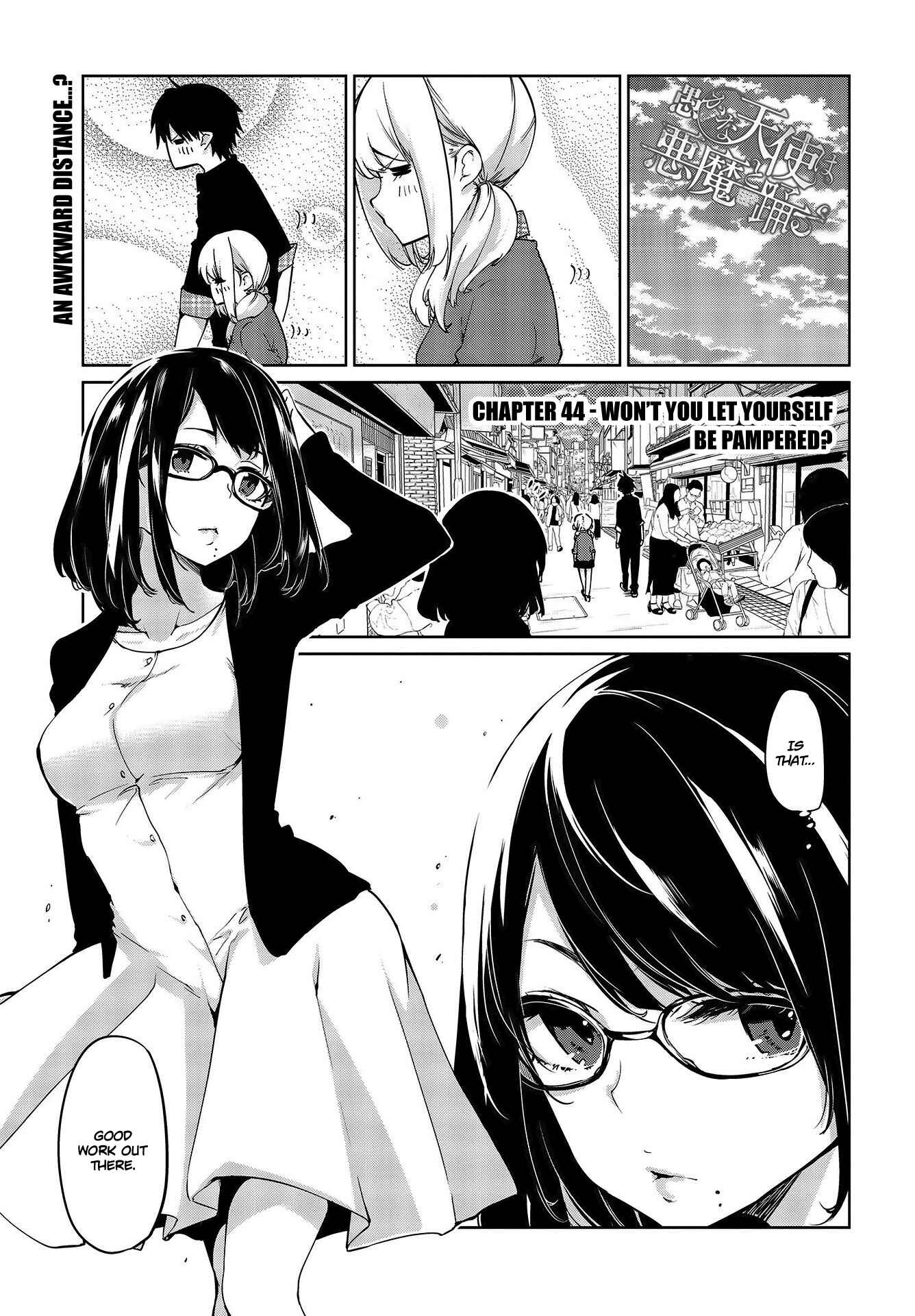 Page 1 Chapter 44 Oroka na Tenshi wa Akuma to Odoru