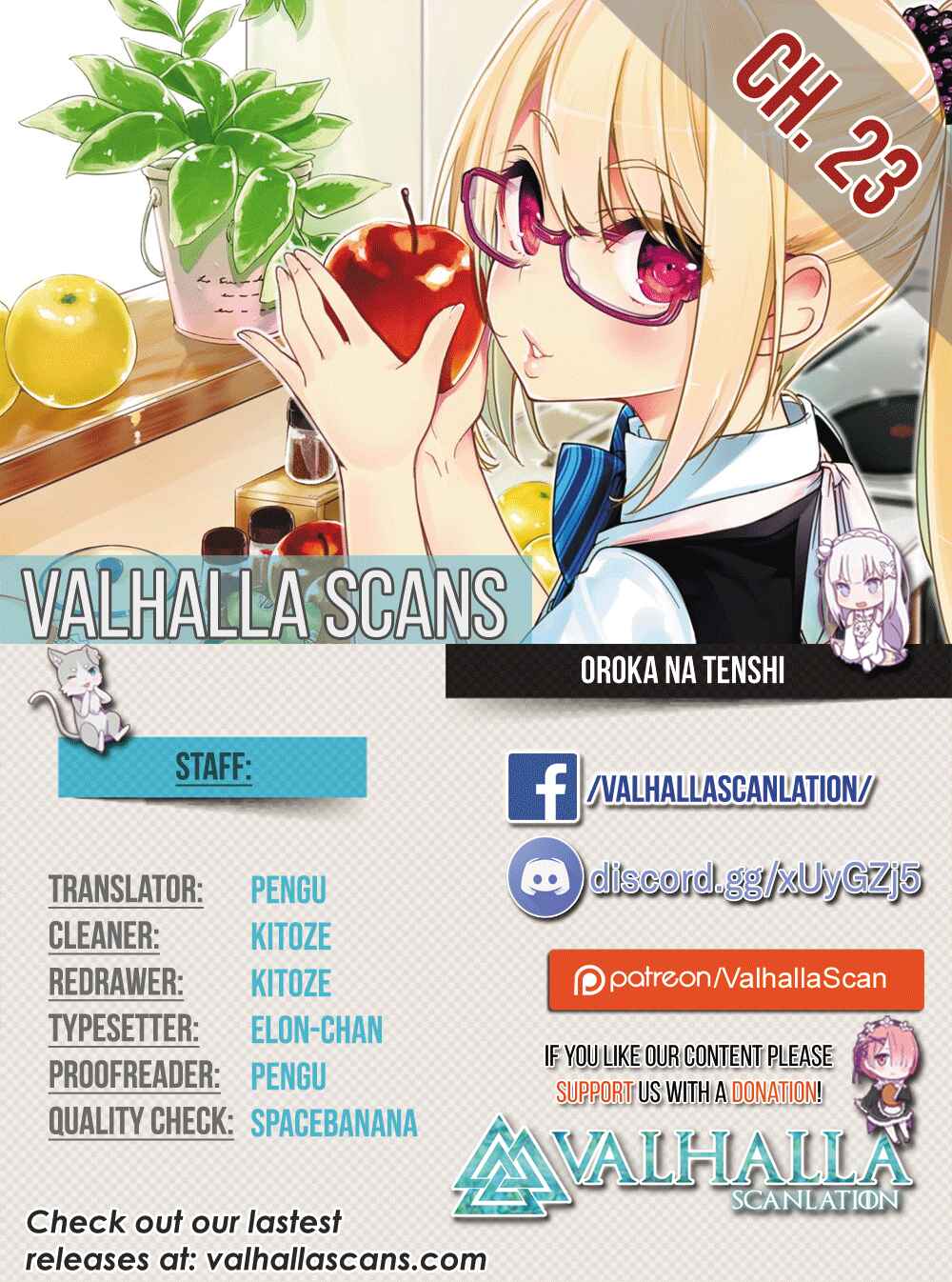 Page 1 Chapter 23 Oroka na Tenshi wa Akuma to Odoru