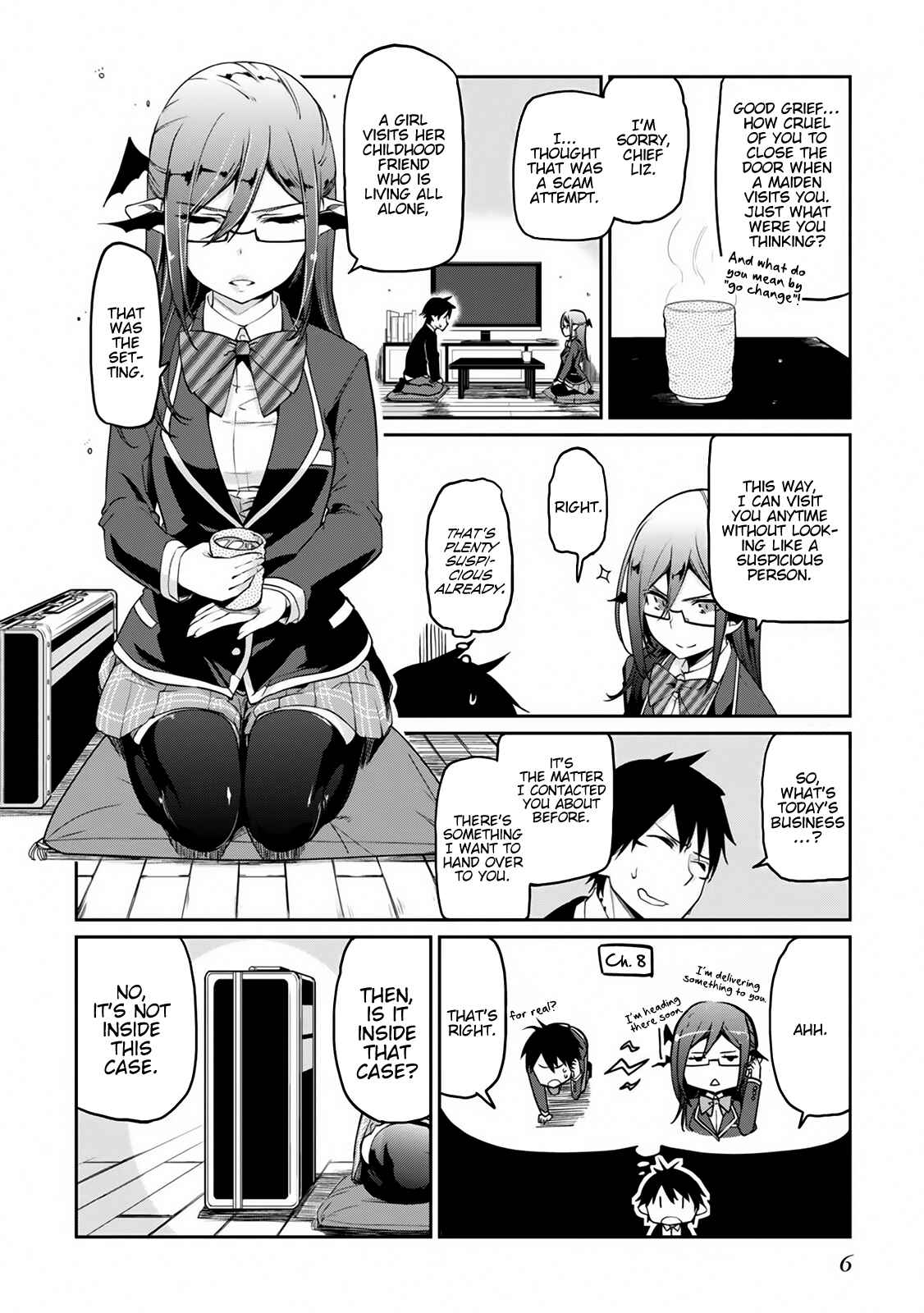 Page 8 Chapter 9 Oroka na Tenshi wa Akuma to Odoru