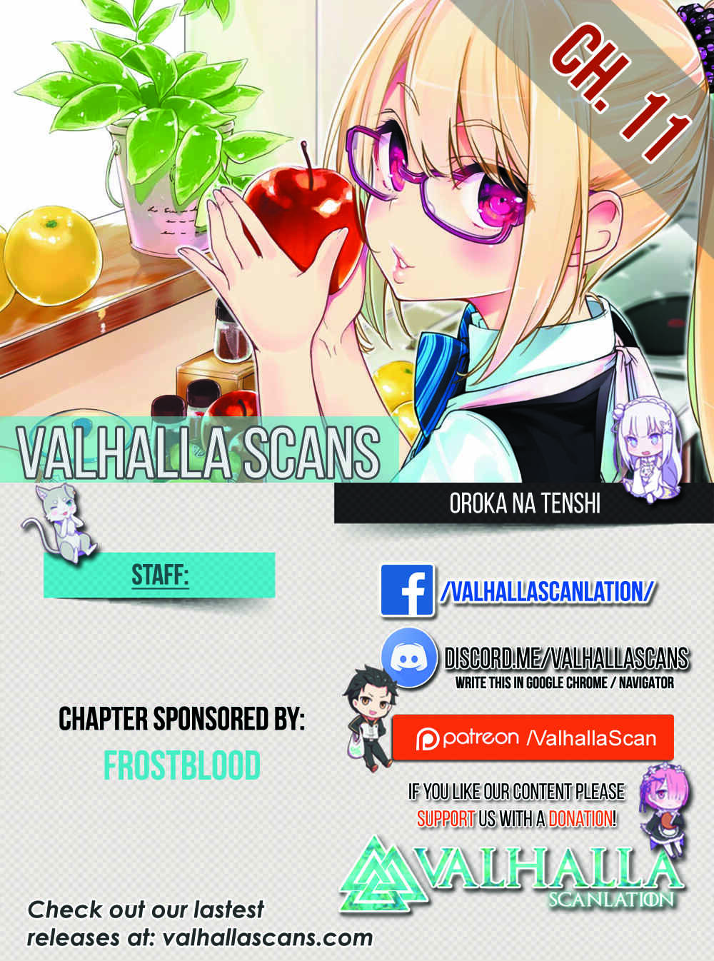 Page 1 Chapter 11 Oroka na Tenshi wa Akuma to Odoru