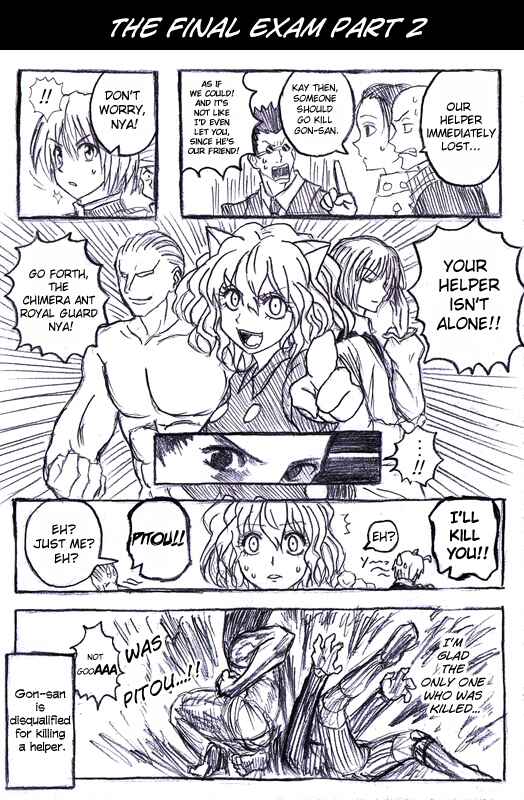 Page 4 Chapter 3 Tsuyokute Hunter x Hunter