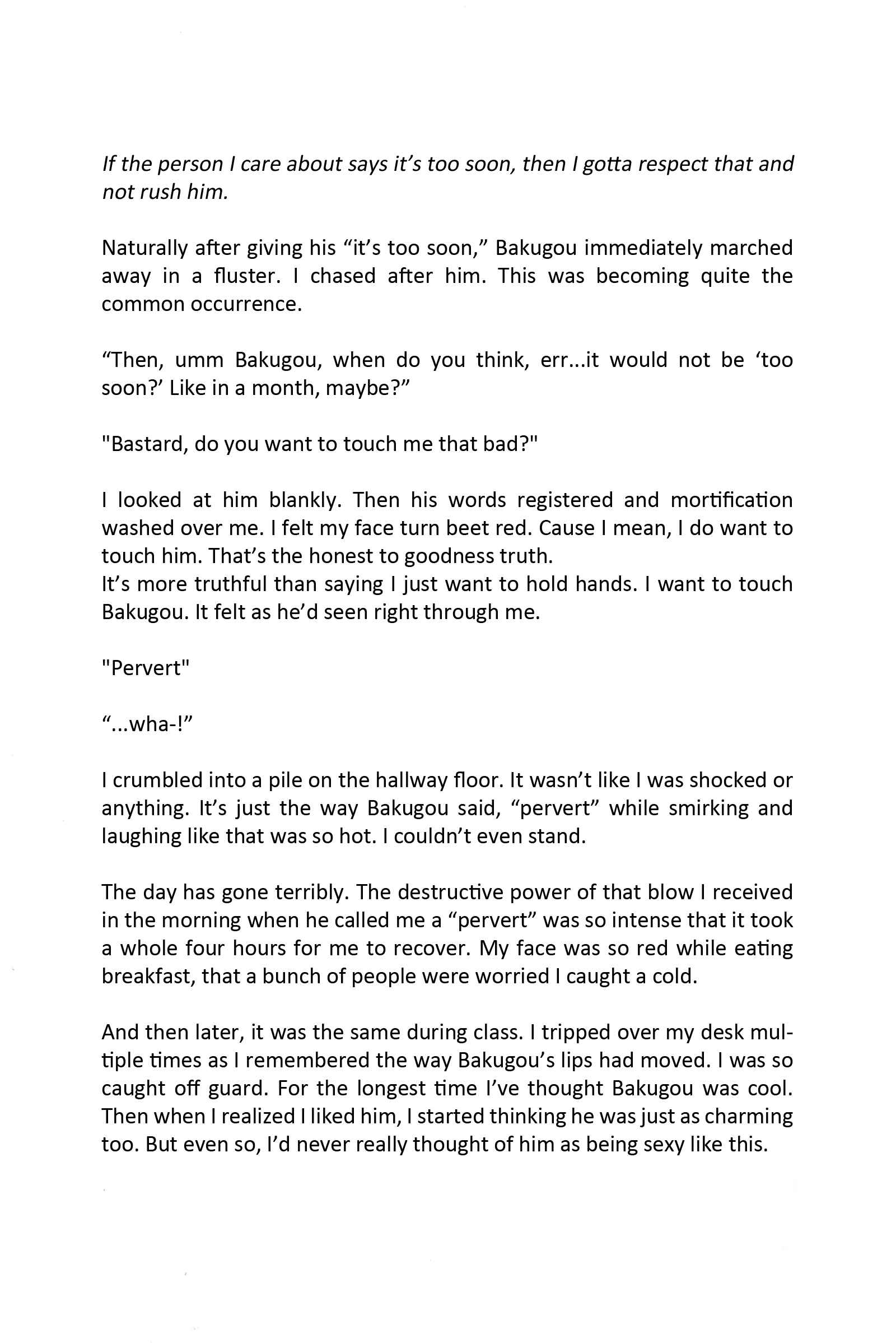 Page 10 Chapter 3 Boku no Hero Academia - Only My Red (Doujinshi)