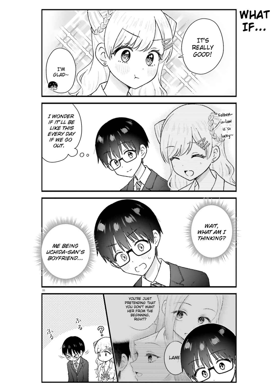 Page 6 Chapter 8 Uchida-san wa Zettai ni Gyaru Janai!
