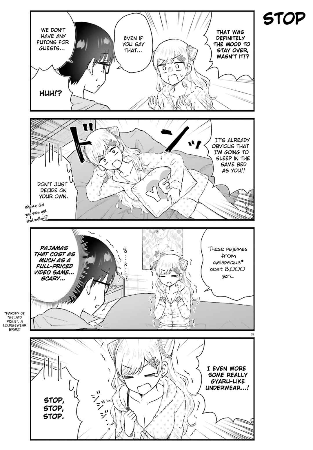 Page 9 Chapter 9 Uchida-san wa Zettai ni Gyaru Janai!
