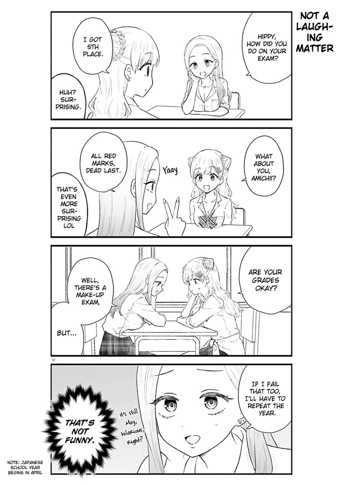Page 2 Chapter 5 Uchida-san wa Zettai ni Gyaru Janai!