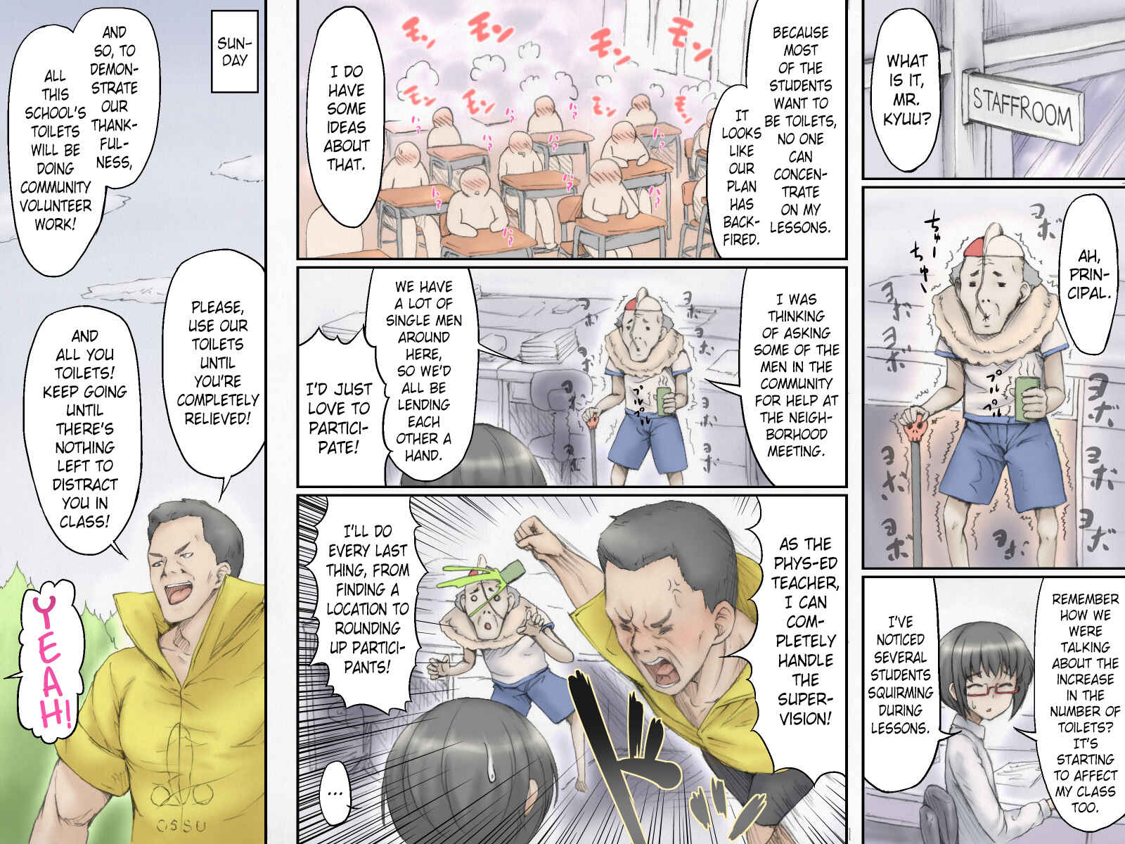 Page 4 Chapter 2 Danshi Benjo ni Miserarete