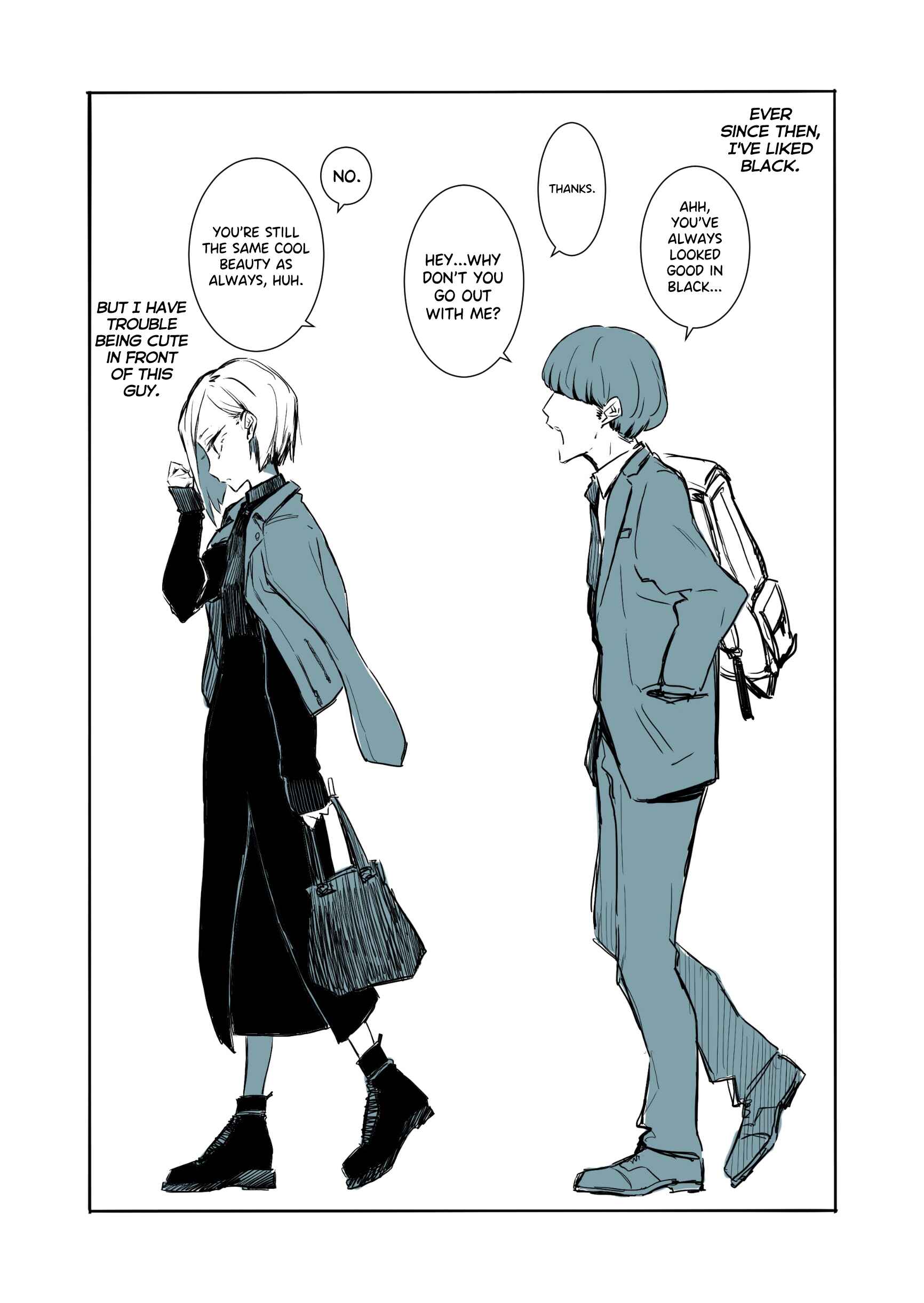 Page 2 Chapter 1 Cool Girl and a Straightforward Guy