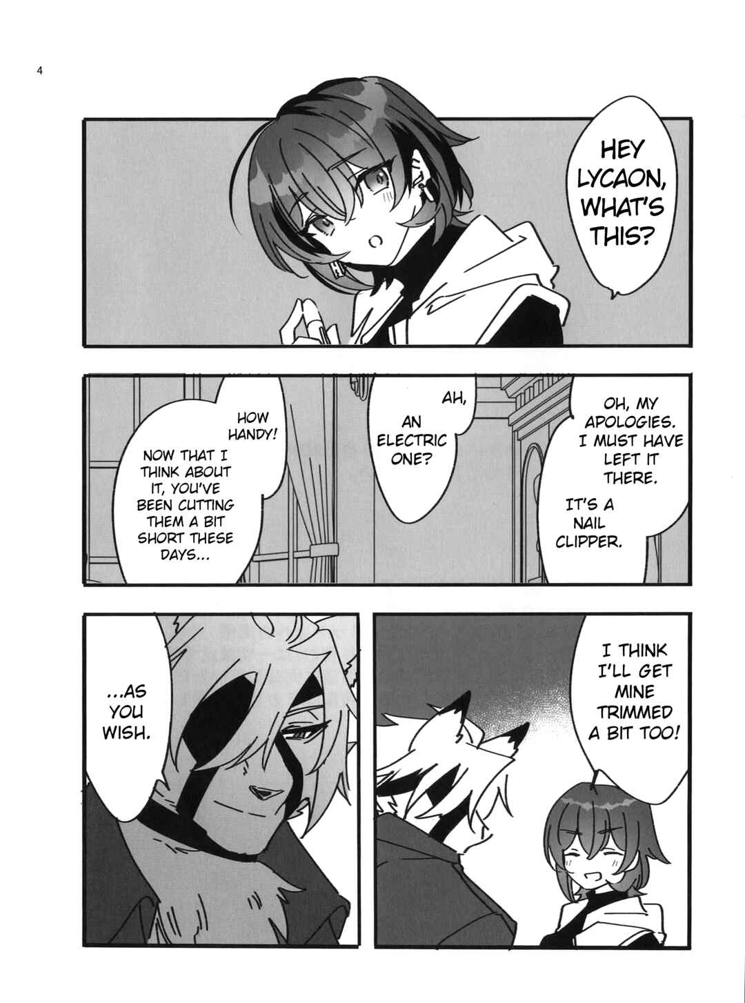 Page 2 Chapter Unknown_3a51 Zenless Zone Zero - Beast Honey (Doujinshi)