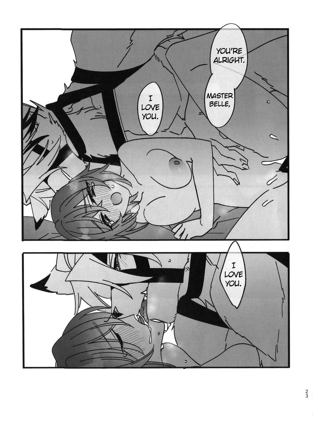Page 21 Chapter Unknown_3a51 Zenless Zone Zero - Beast Honey (Doujinshi)