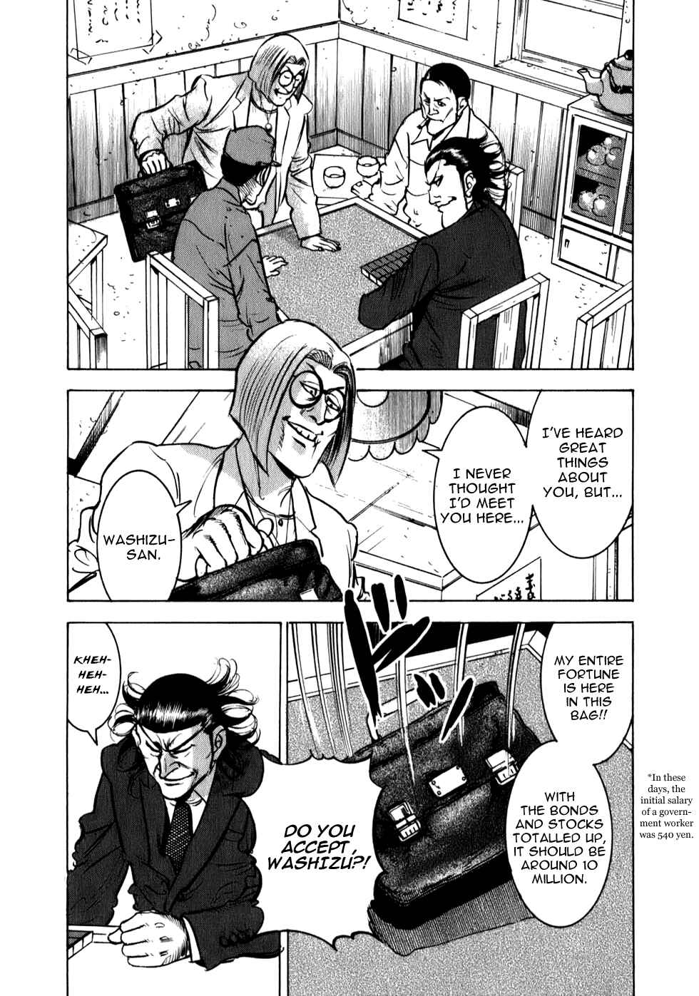 Page 10 Chapter 7 Washizu - Enmas Mahjong