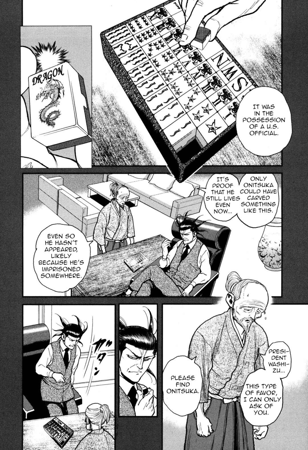 Page 30 Chapter 52 Washizu - Enmas Mahjong