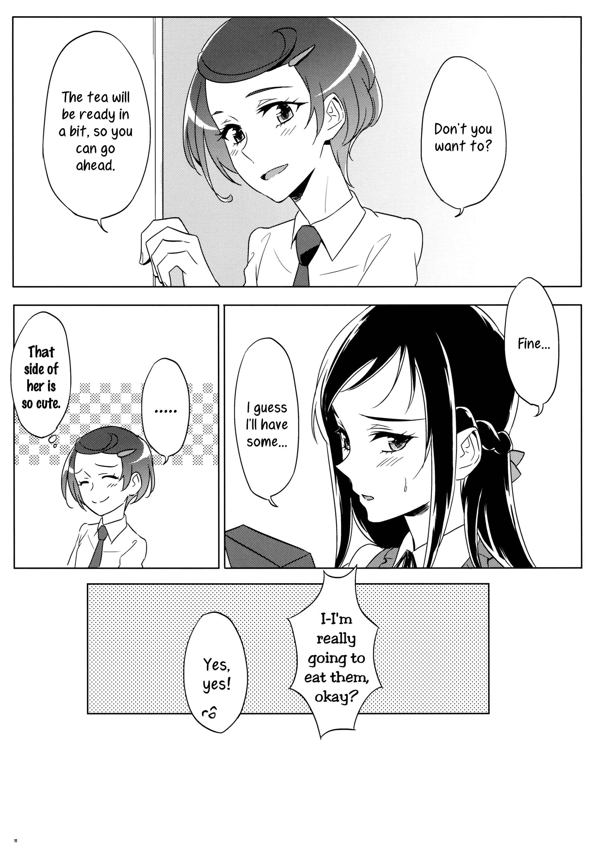 Page 11 Chapter Unknown_0a07 DokiDoki! Precure - Rikka wa Koumiete Yoru ni Naru to Eroku Narunda yo? (Doujinshi)