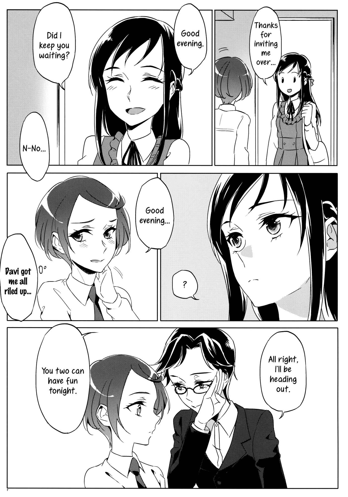 Page 7 Chapter Unknown_0a07 DokiDoki! Precure - Rikka wa Koumiete Yoru ni Naru to Eroku Narunda yo? (Doujinshi)