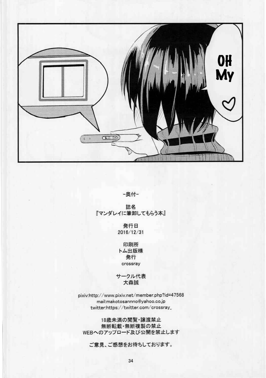 Page 33 Chapter Unknown_a1ea Boku no Hero Academia - Mandalay ni Fude Oroshi Shite Morau Hon (Doujinshi)