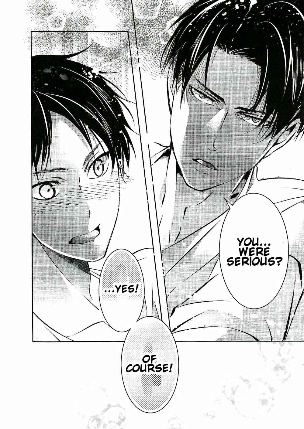 Page 23 Chapter Unknown_a0f2 Shingeki no Kyojin - Bureiko Night (Doujinshi)